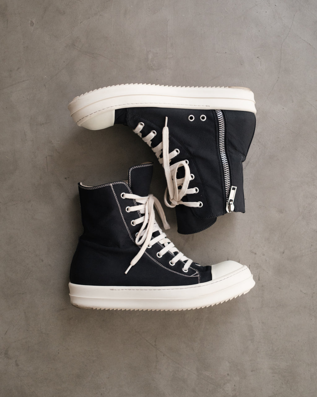 RICK OWENS Drkshdw High-Top Ramones
