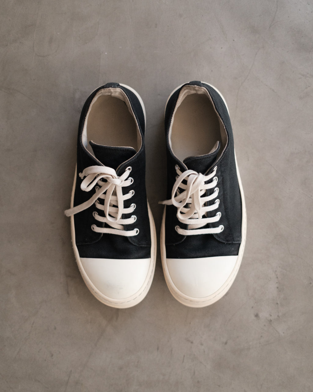 RICK OWENS Drkshdw Low-Top Ramones