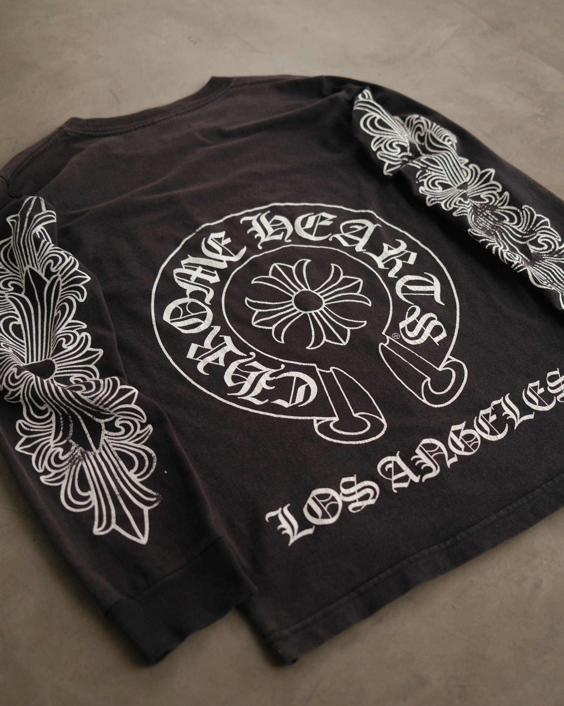 Vintage CHROME HEARTS LA Floral Long Sleeve