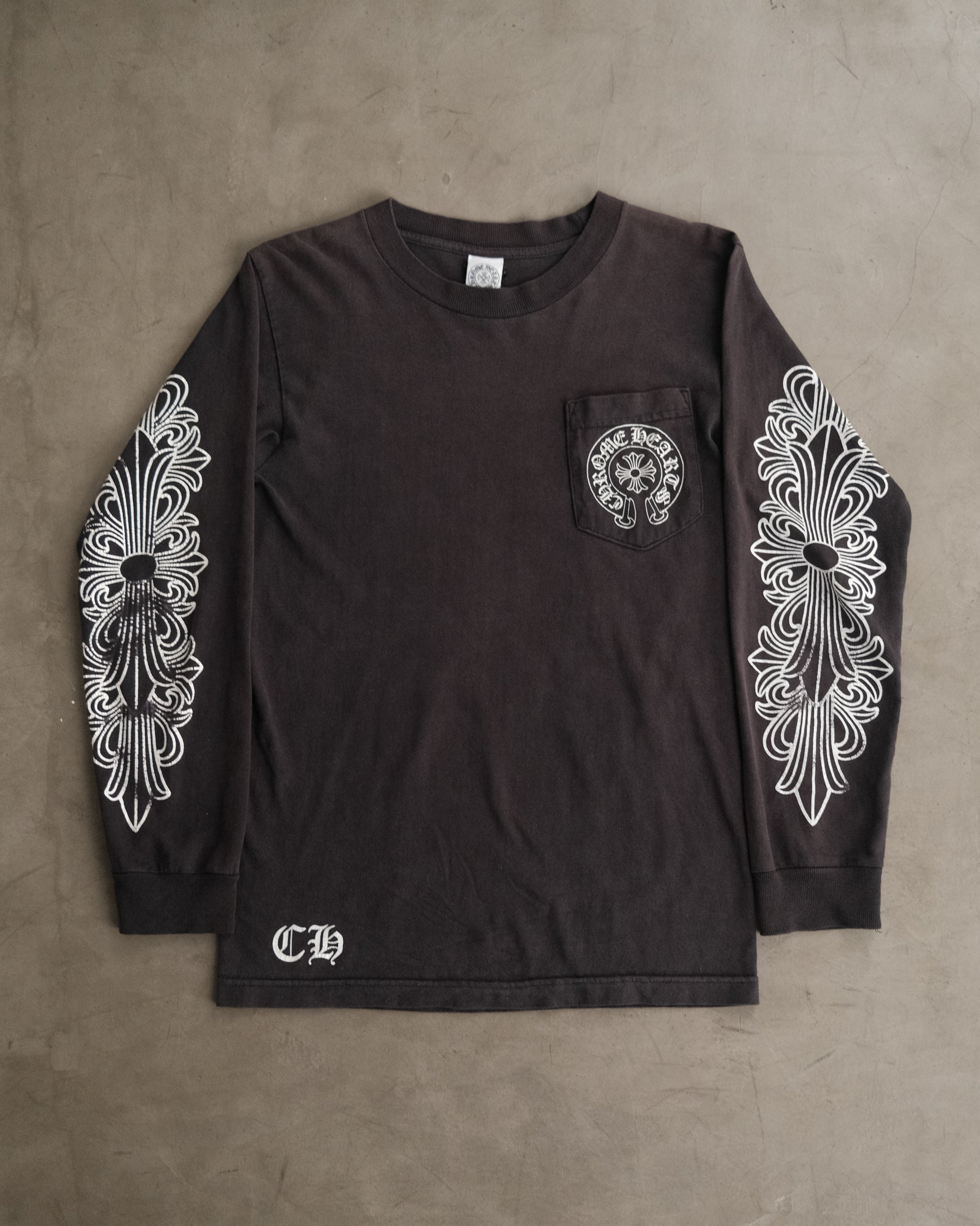 Vintage CHROME HEARTS LA Floral Long Sleeve