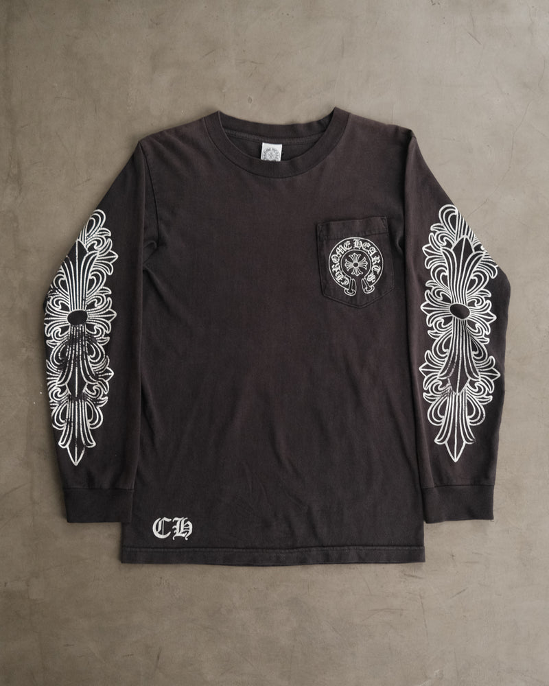 Vintage CHROME HEARTS LA Floral Long Sleeve