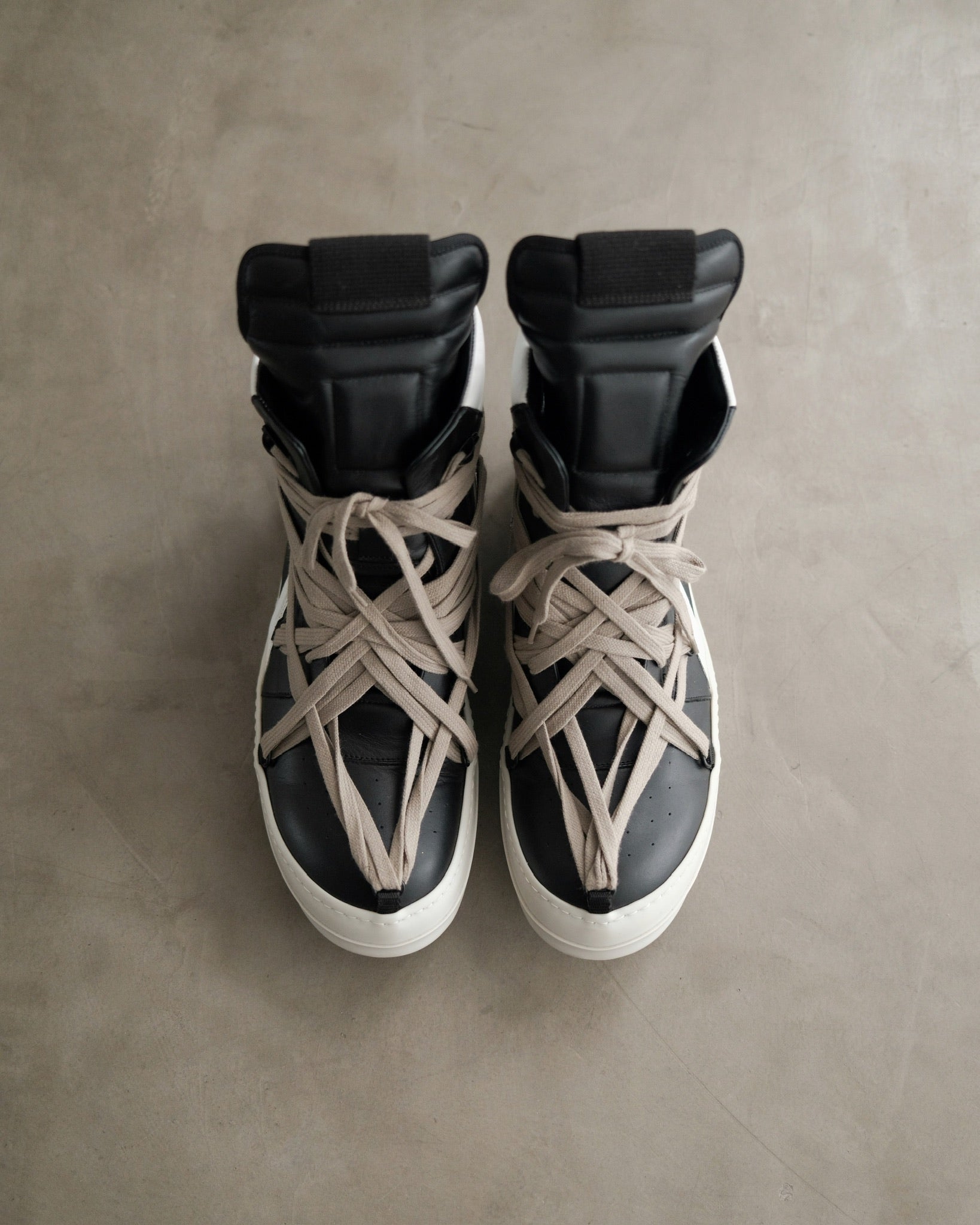 SS20 RICKOWENS Mega Lace Geobasket