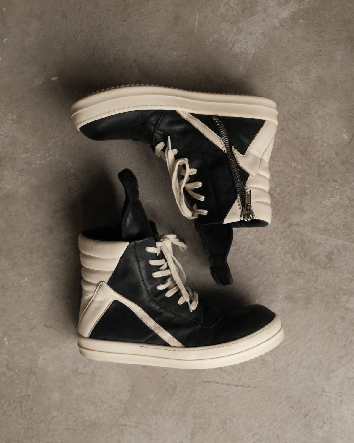 SS23 Rick Owens Geobasket Sneakers