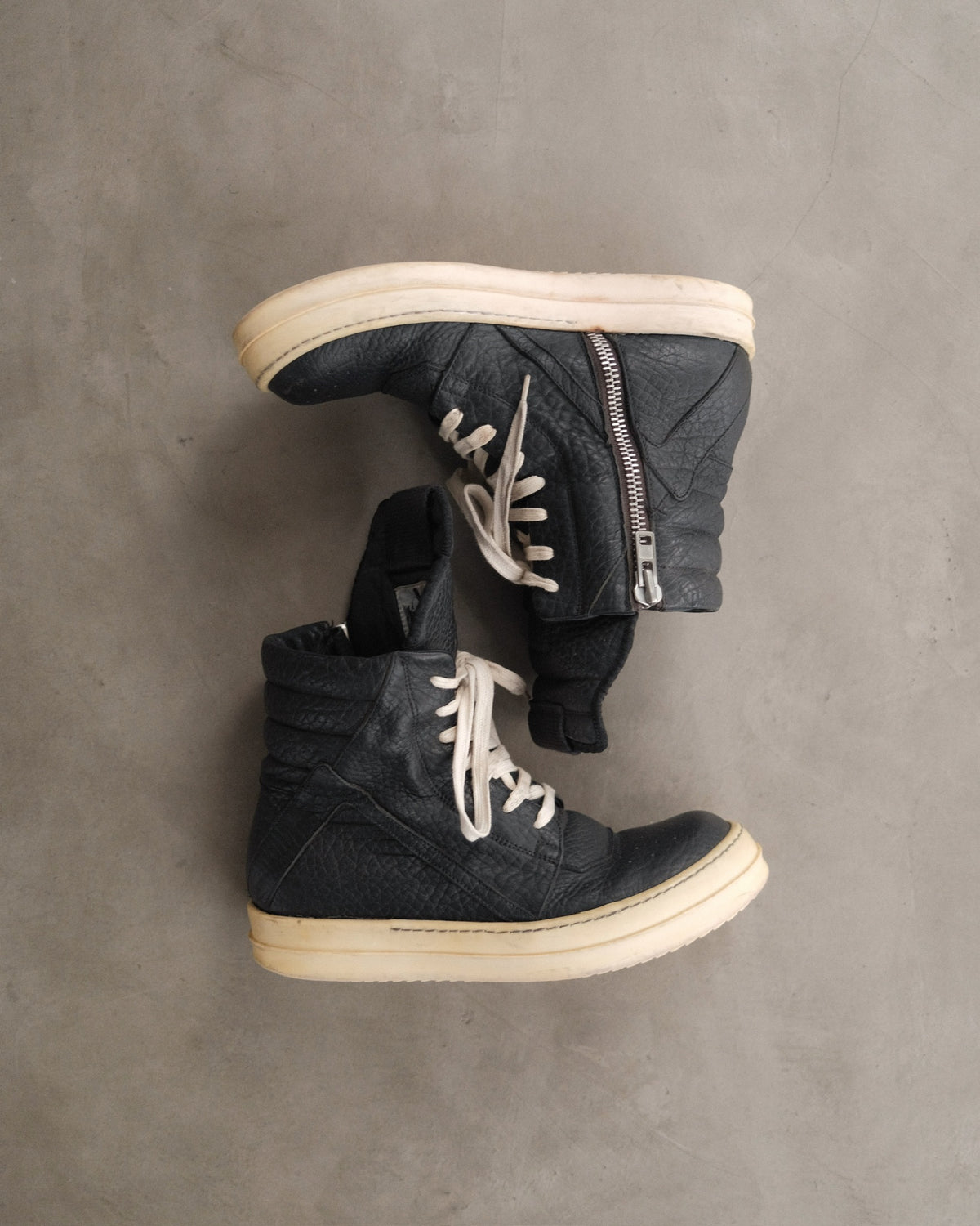 RICK OWENS FW15 Geobasket Sneaker