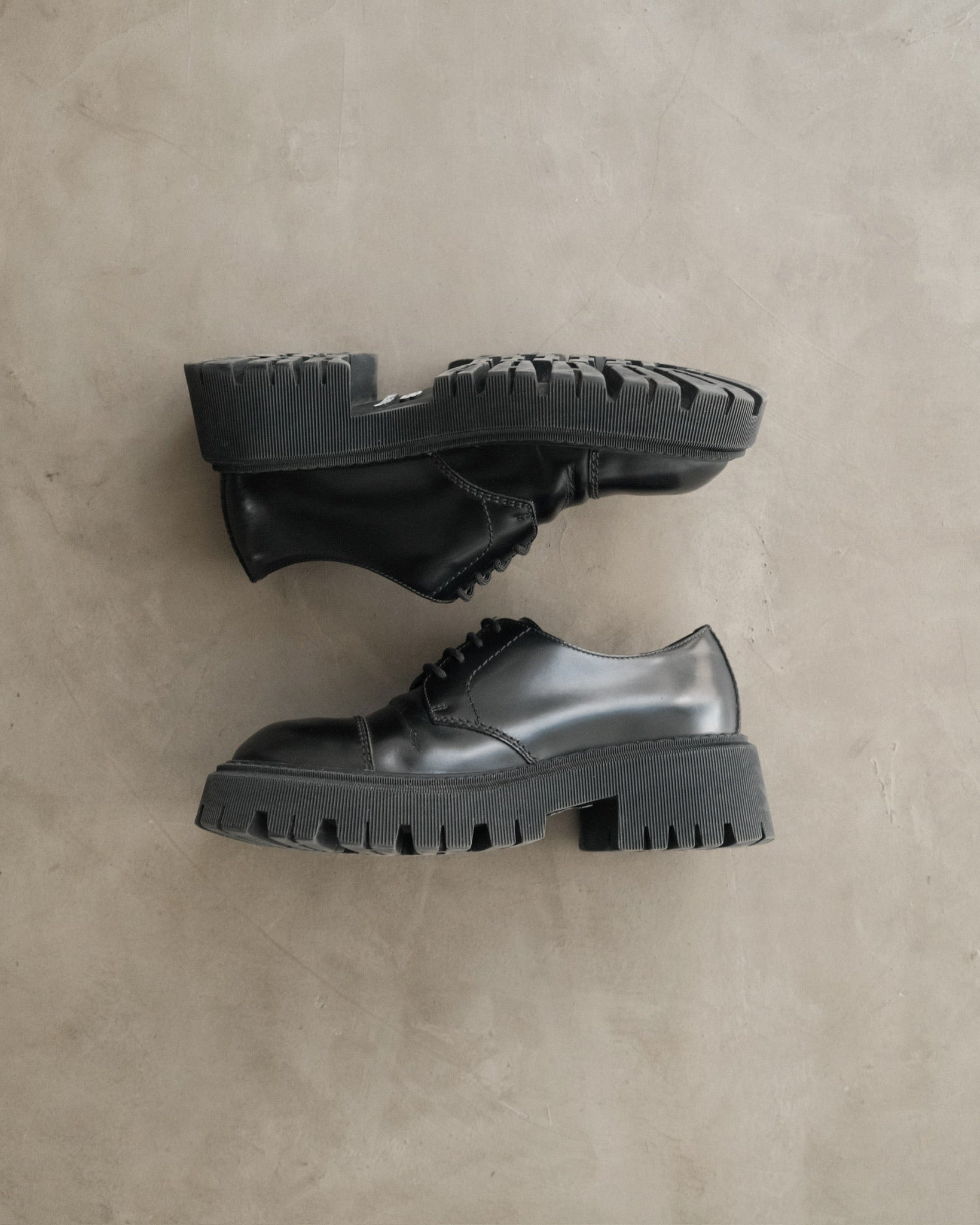 BALENCIAGA Tractor Derby Shoes