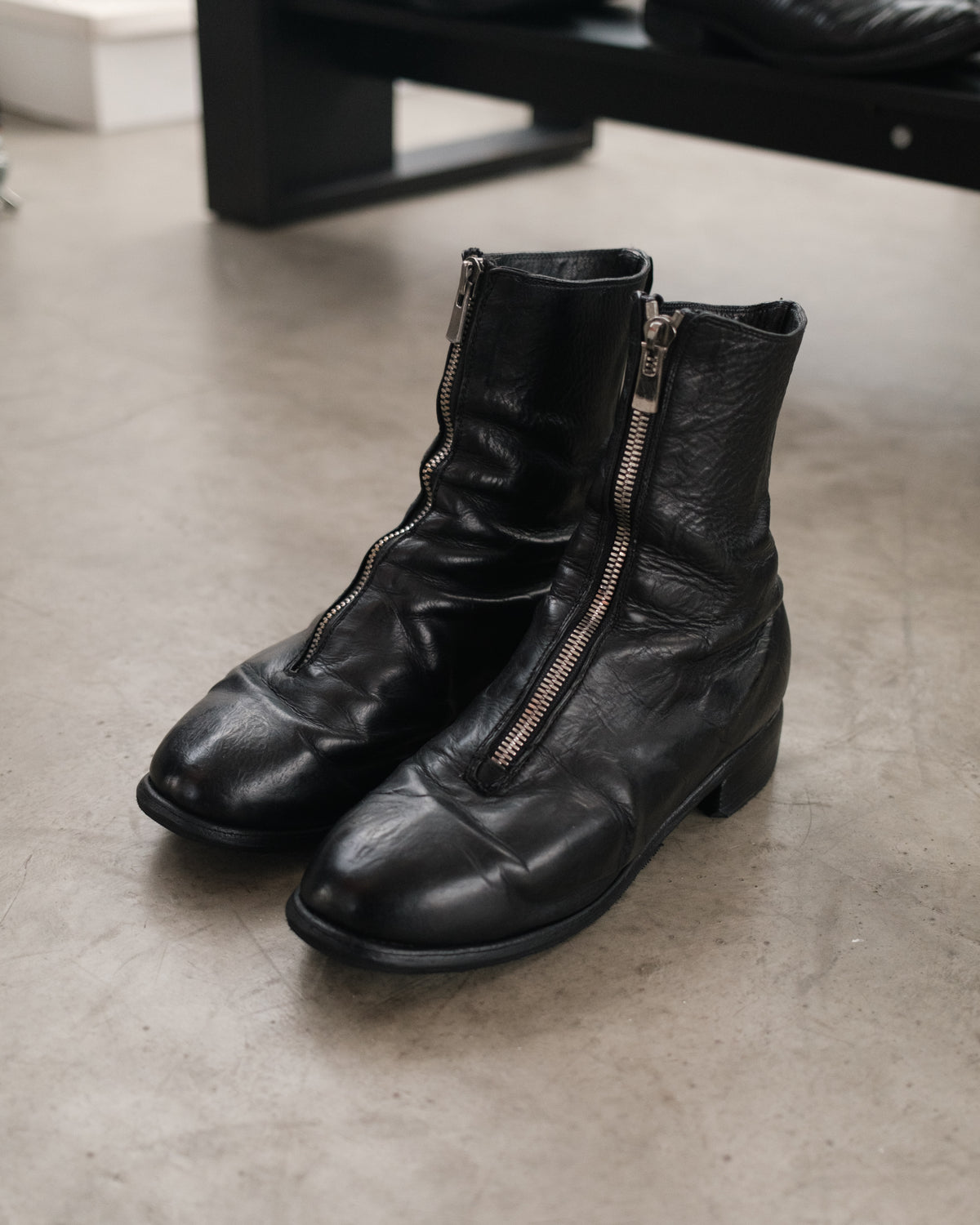 GUIDI PL2 Horse Leather Boots
