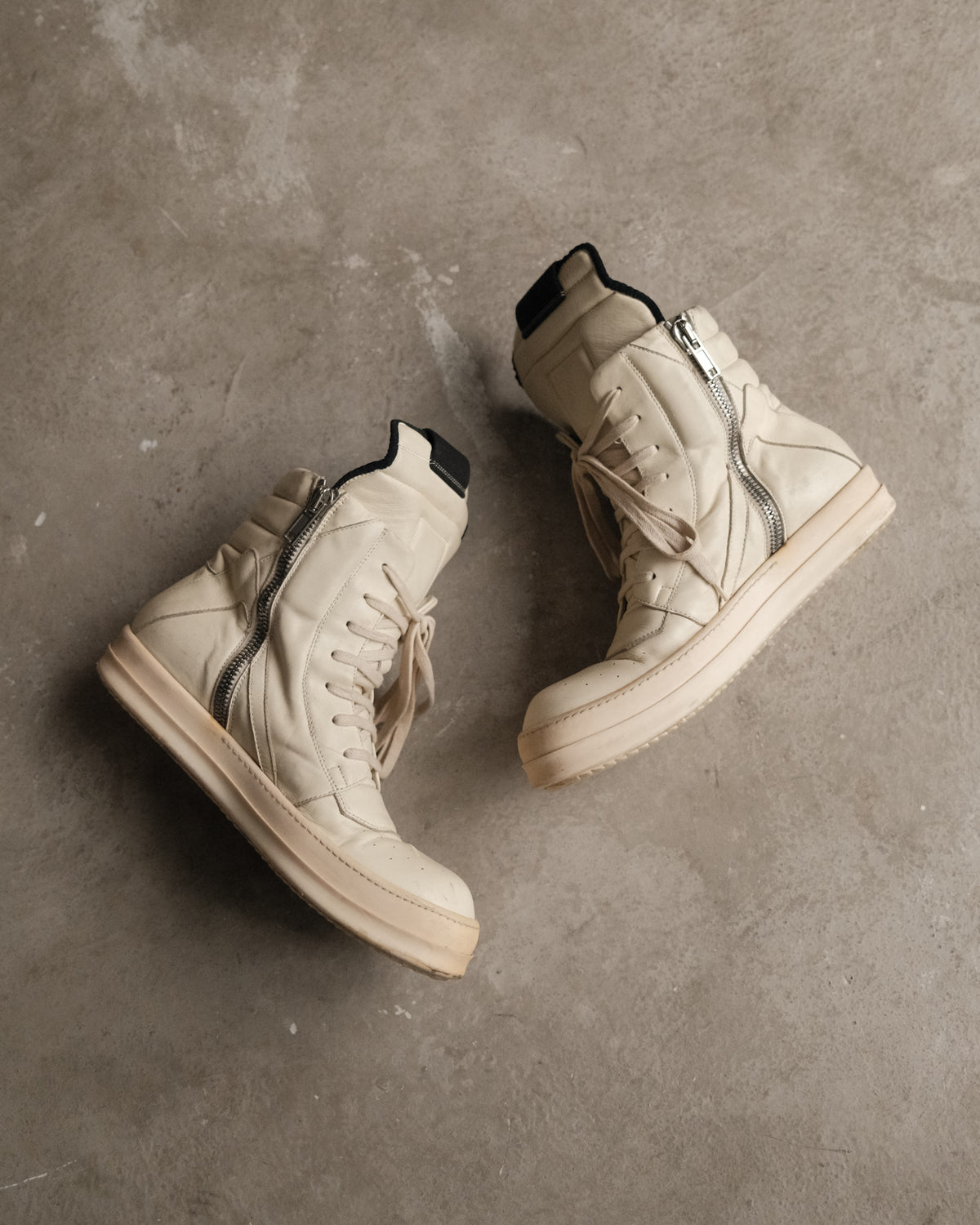 SS17 Rick Owens Geobaskets Sneakers