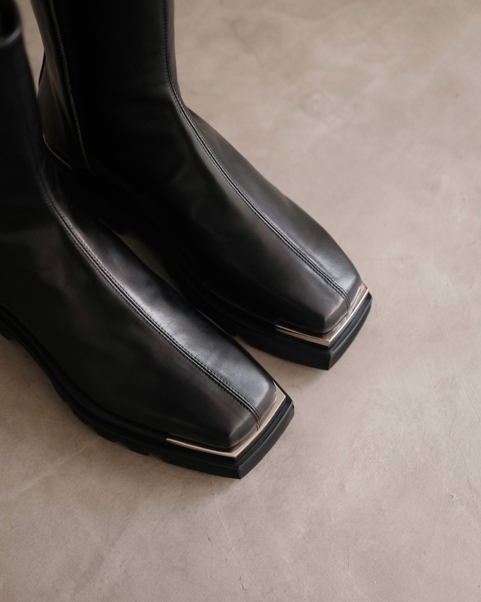 PETER Do Square-toe Ankle Boots. – Around The Shoes
