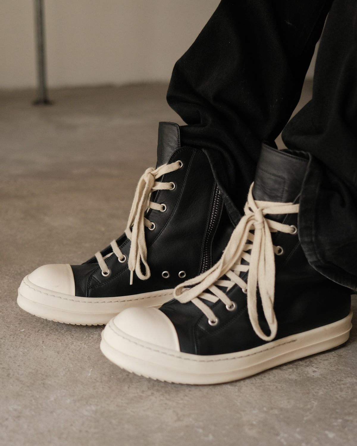 Rick Owens SS22 Fogachine Ramones High