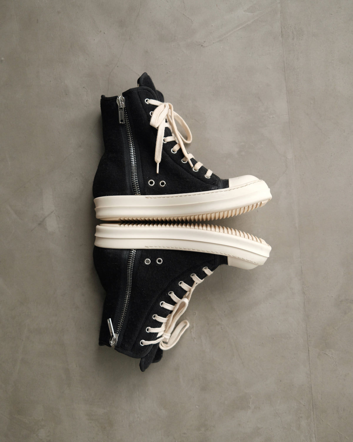 SS22 RICKOWENS Ramones Sneaker