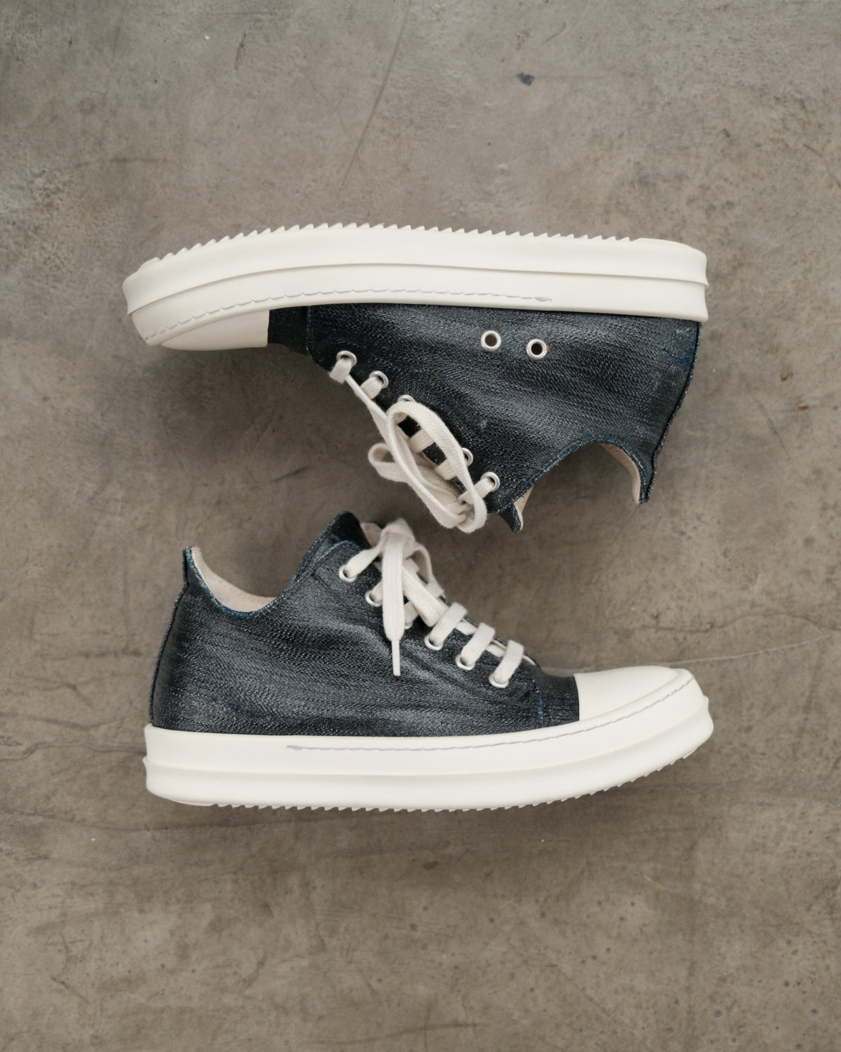 RICK OWENS Drkshdw Low-Top Ramones
