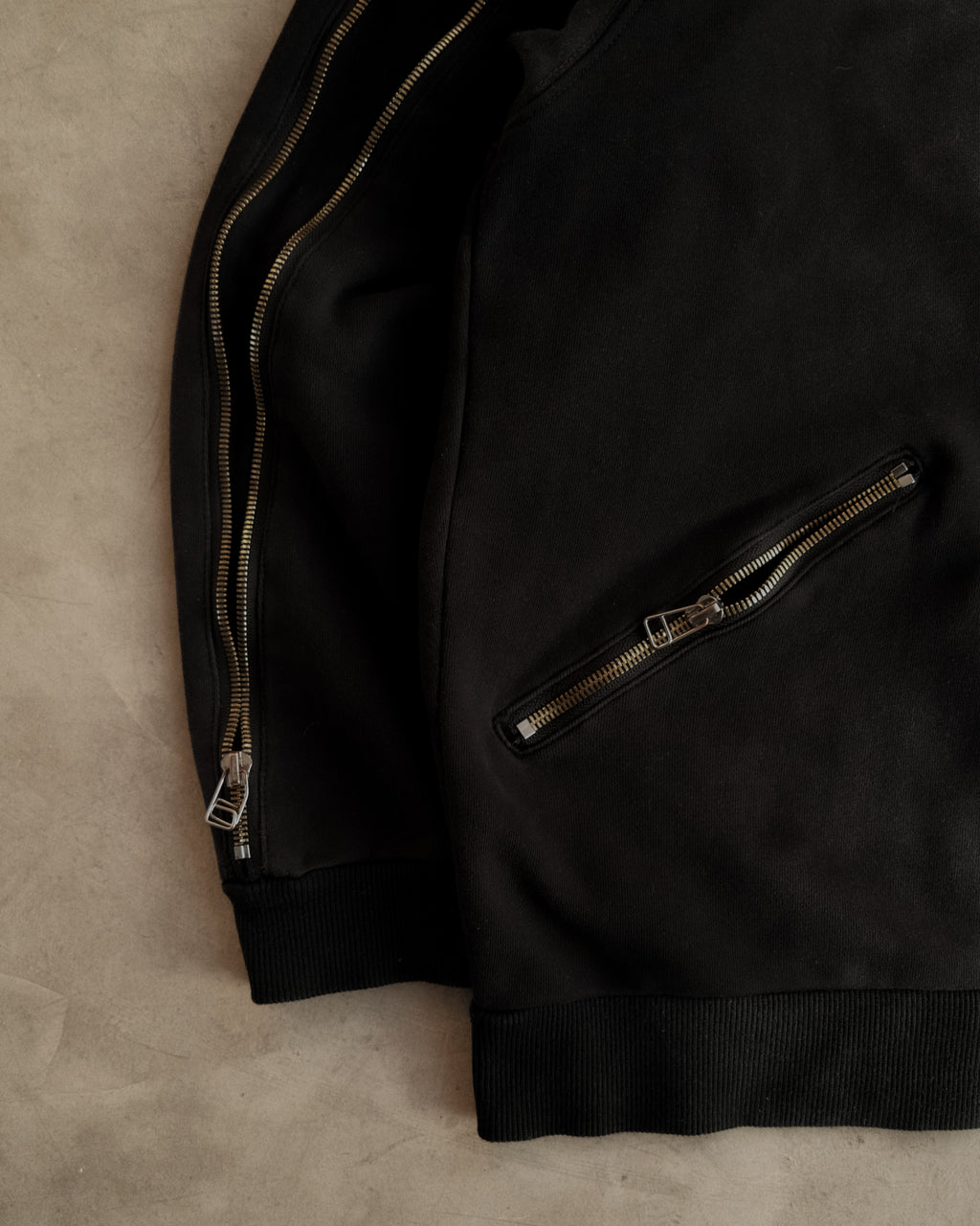 ISSEY MIYAKE Vintage 1987 Staff Zipper Sweater
