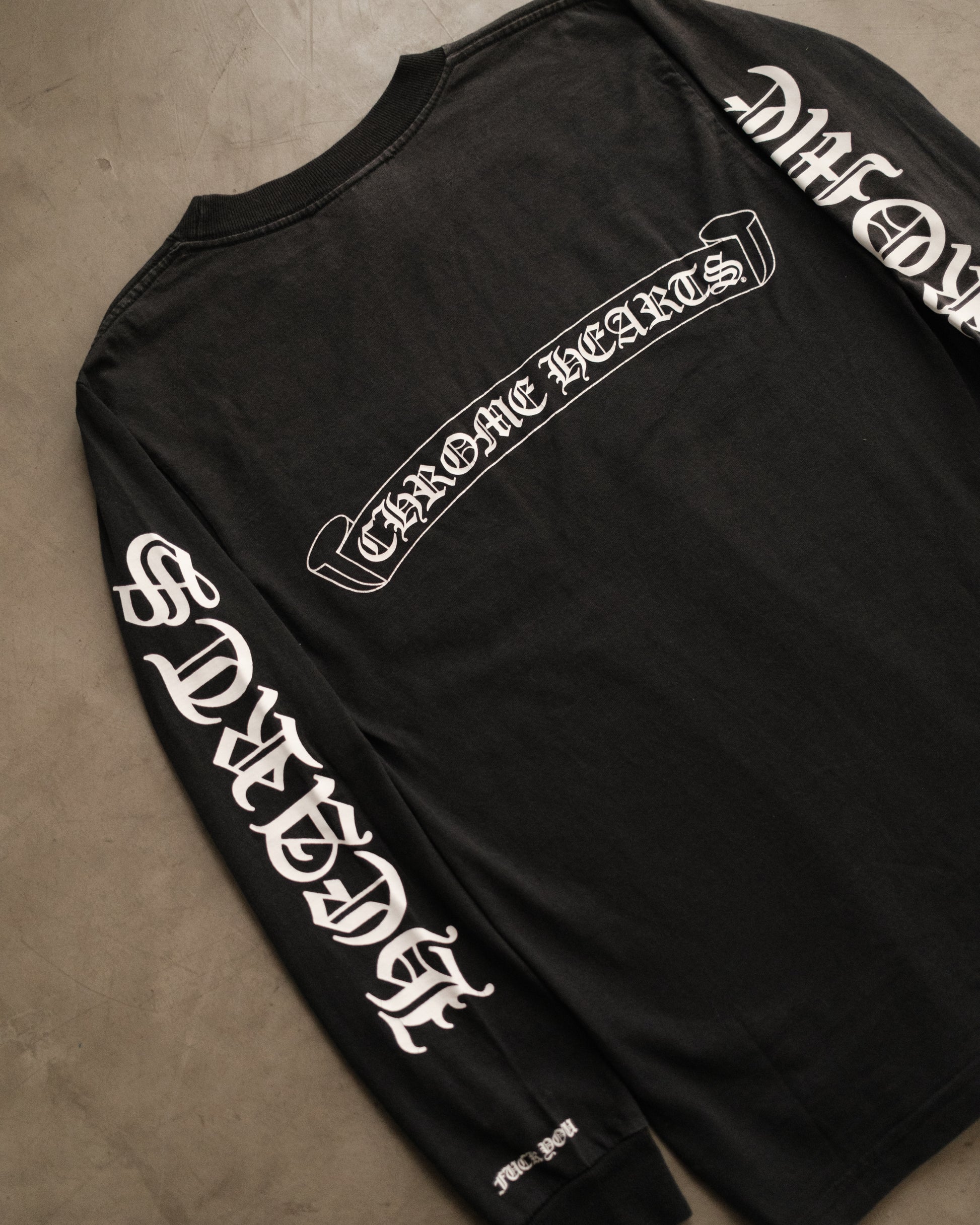 Chrome Hearts Metallic Prints Vertical Logo Vintage