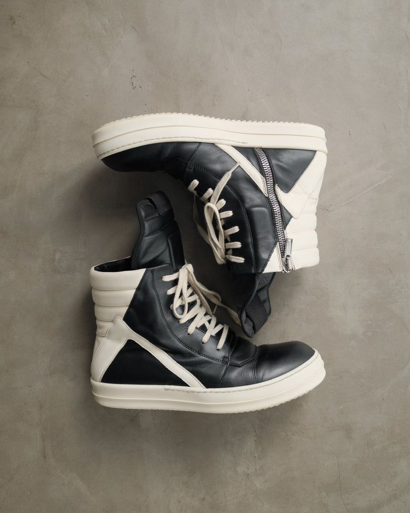 RICK OWENS SS23 Geobaskets Sneakers
