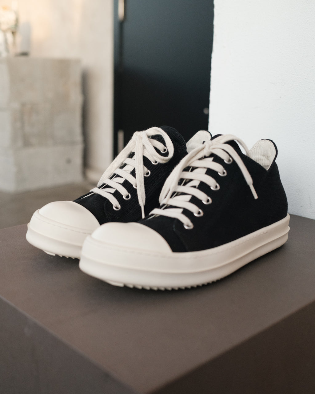 RICK OWENS Drkshdw Low-Top Ramones