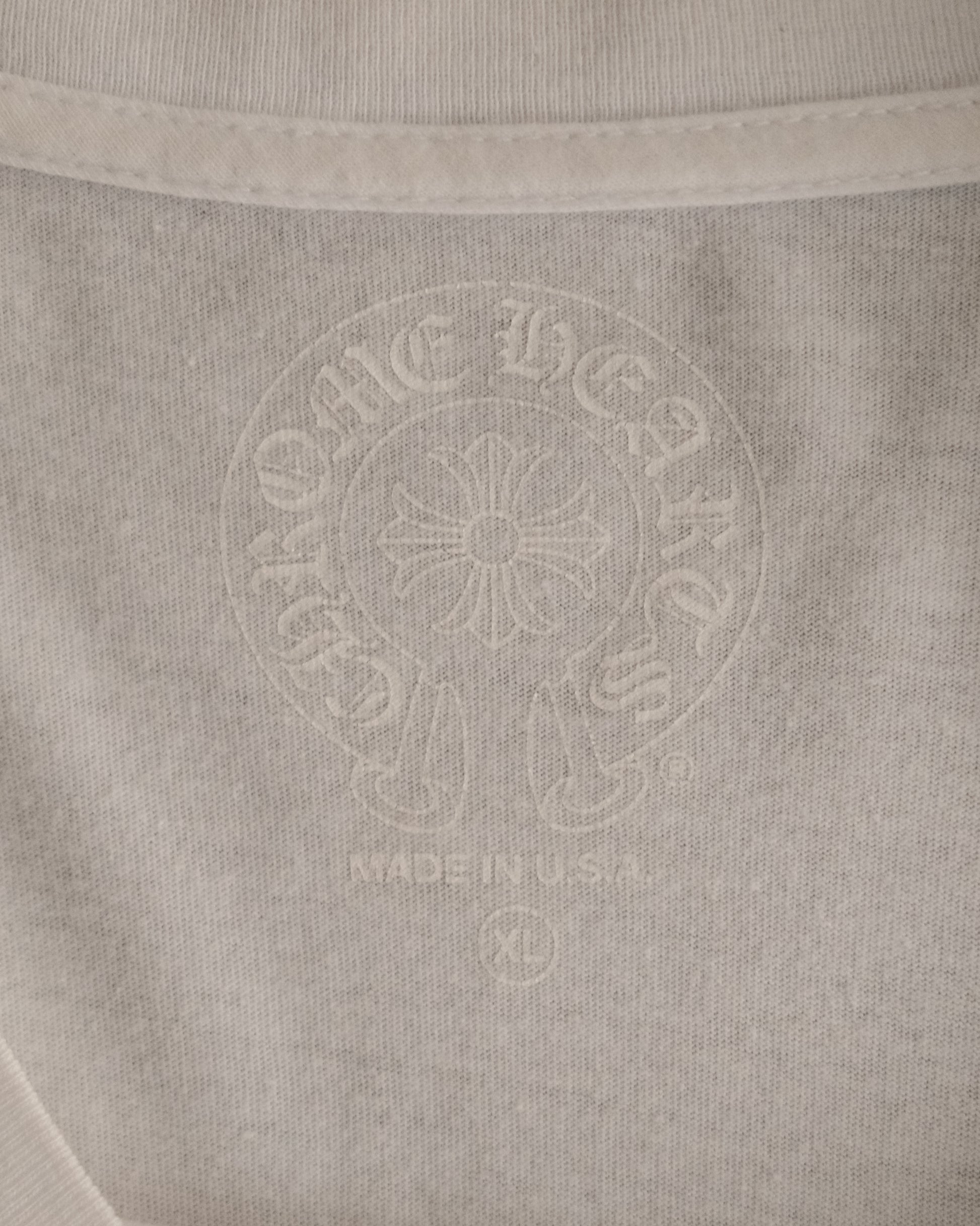 CHROME HEARTS Floral Horseshoe L/S T-Shirt