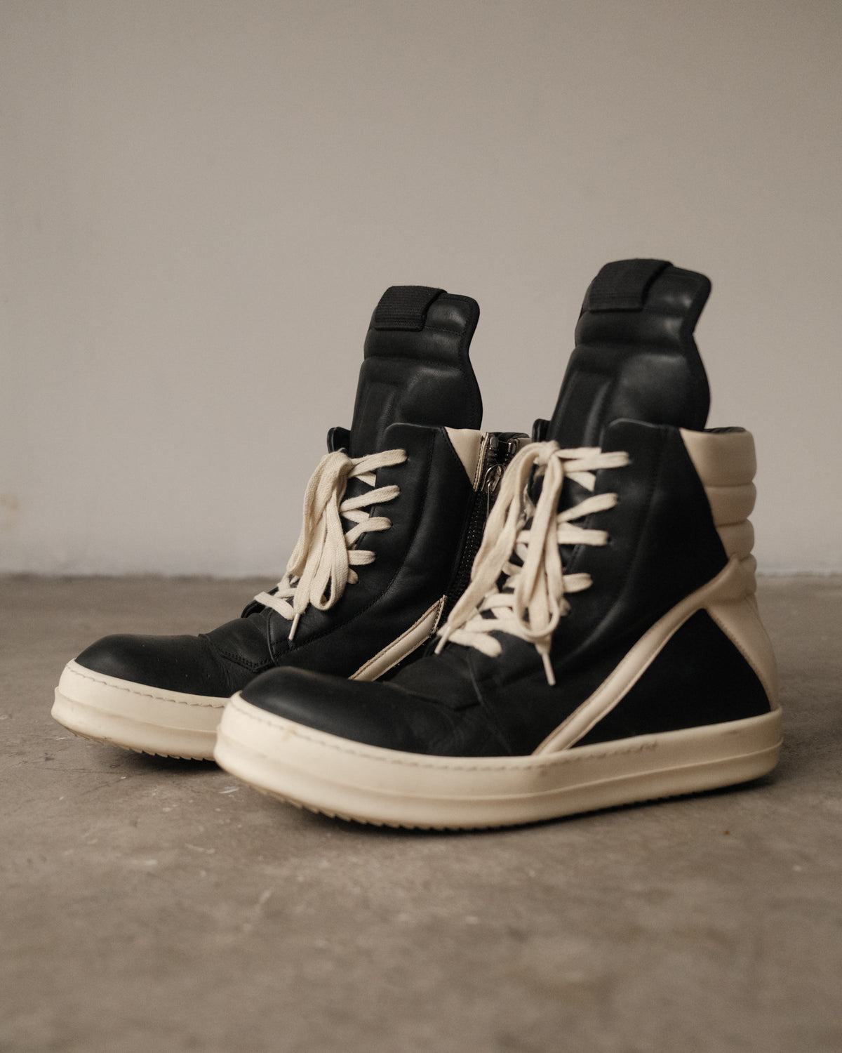 SS24 Rick Owens Geobasket Sneakers