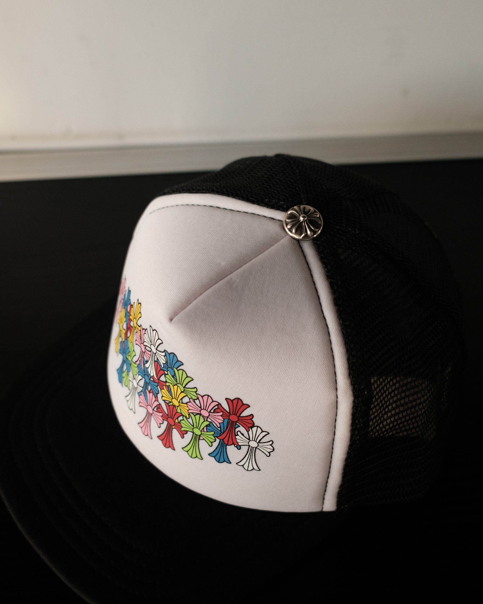CHROME HEARTS Multi Color Trucker Hat