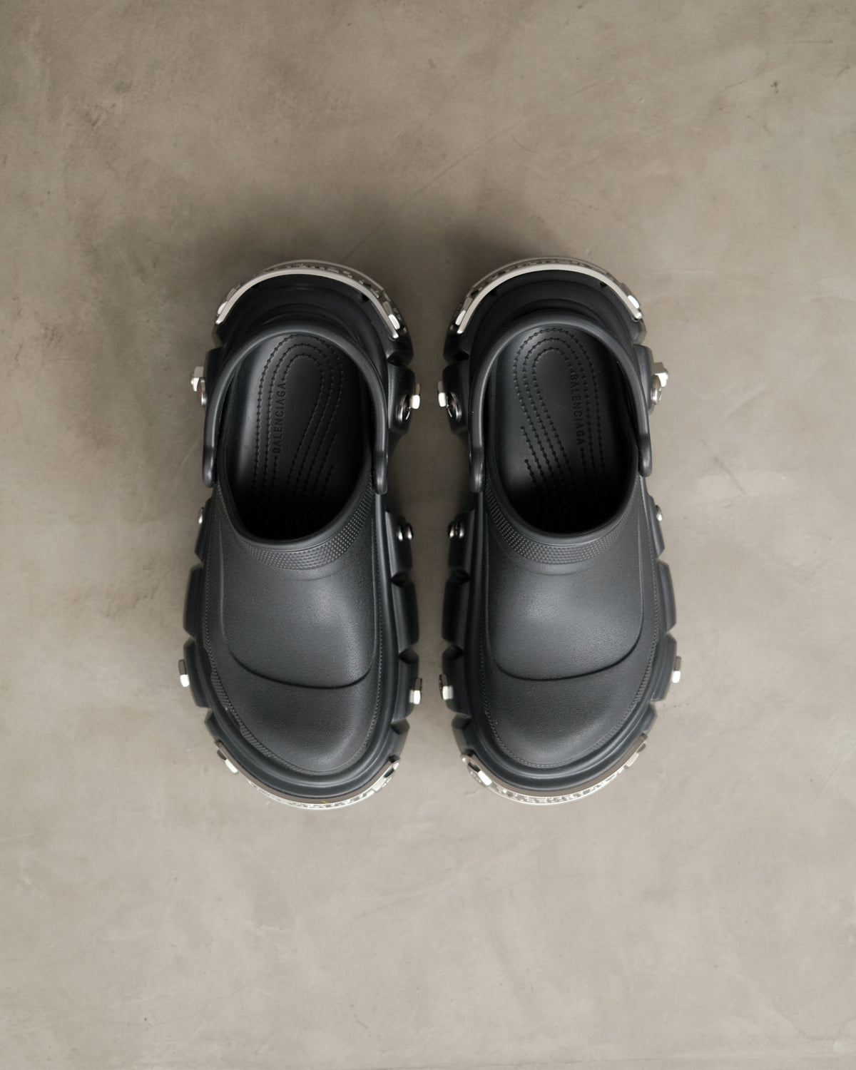 BALENCIAGA x CROCS Platform Mules