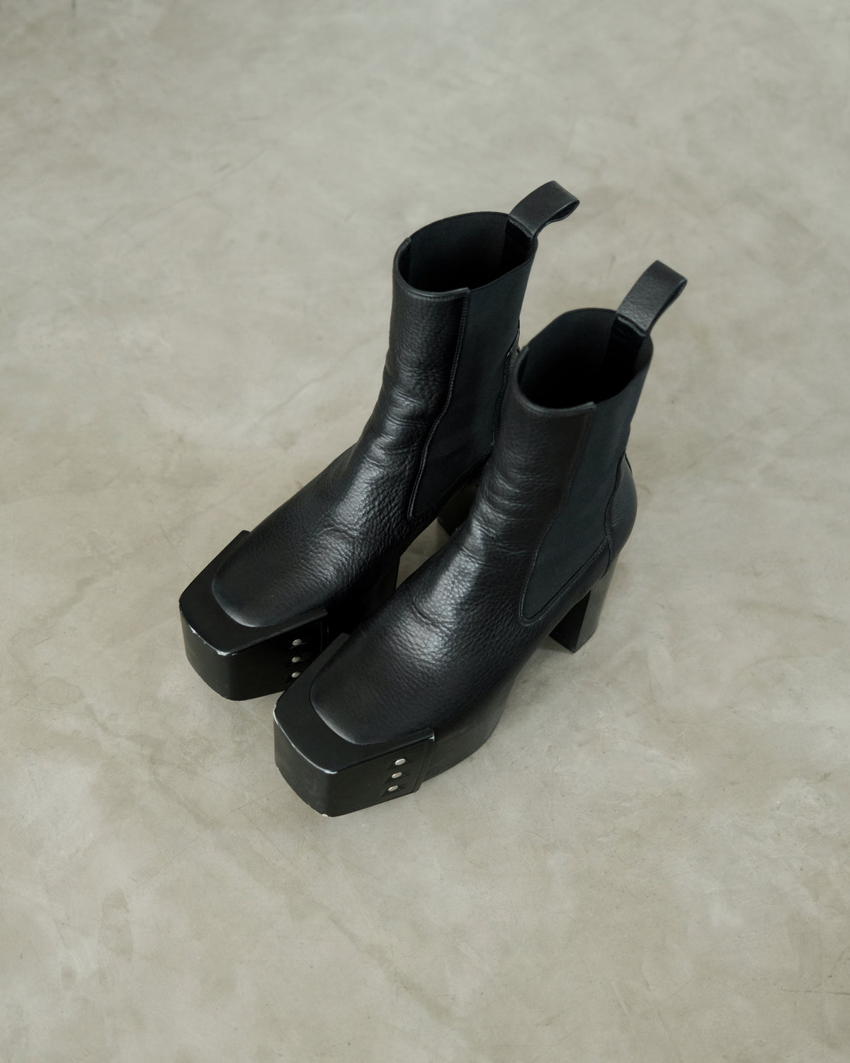 FW19 RICK OWENS Kiss Boots.