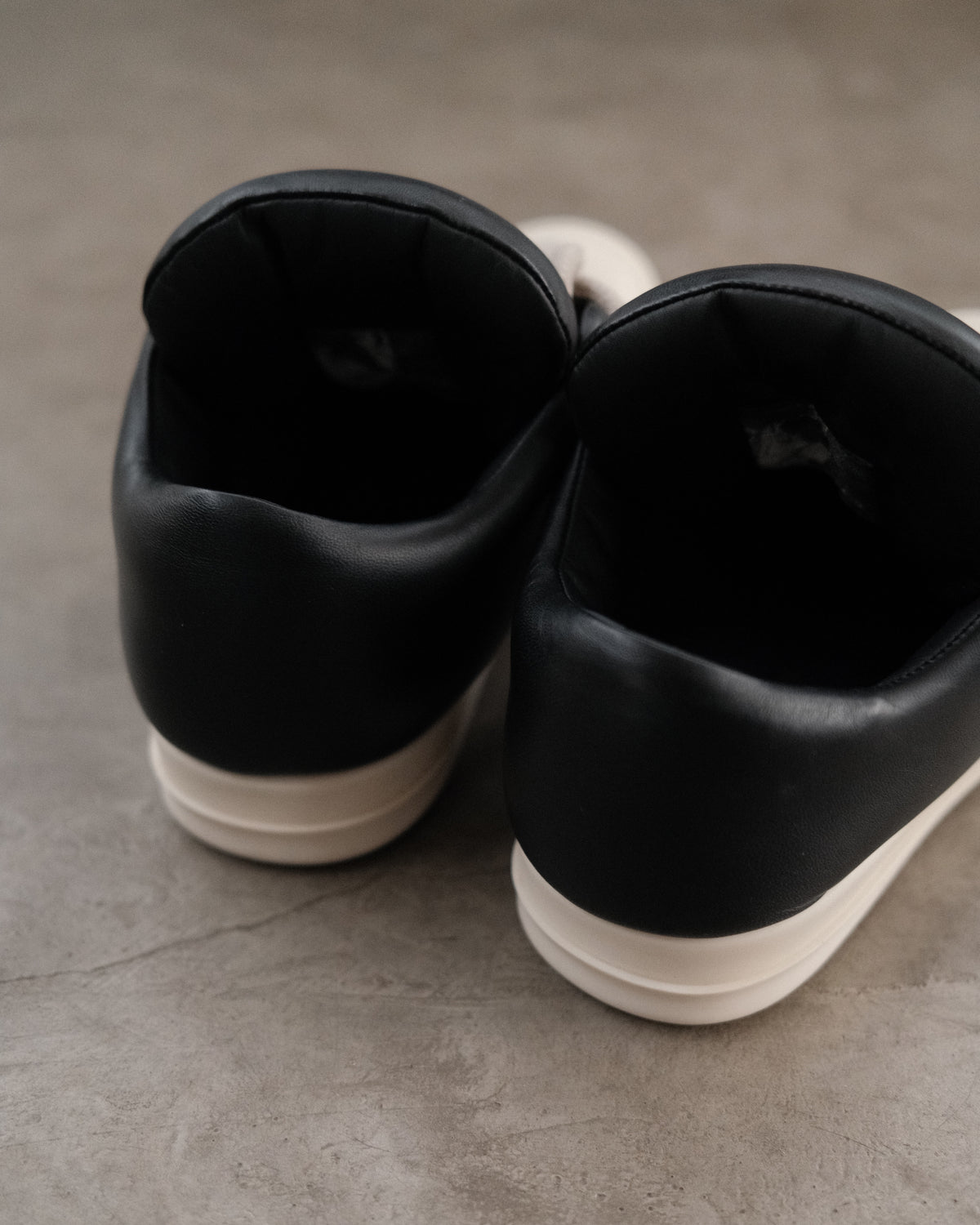 Rick Owens Jumble Lace Padded Sneakers