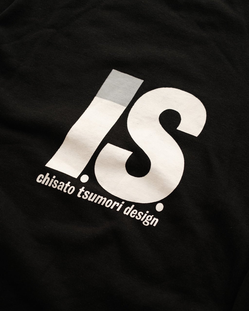 90s ISSEY MIYAKE Black Crewneck