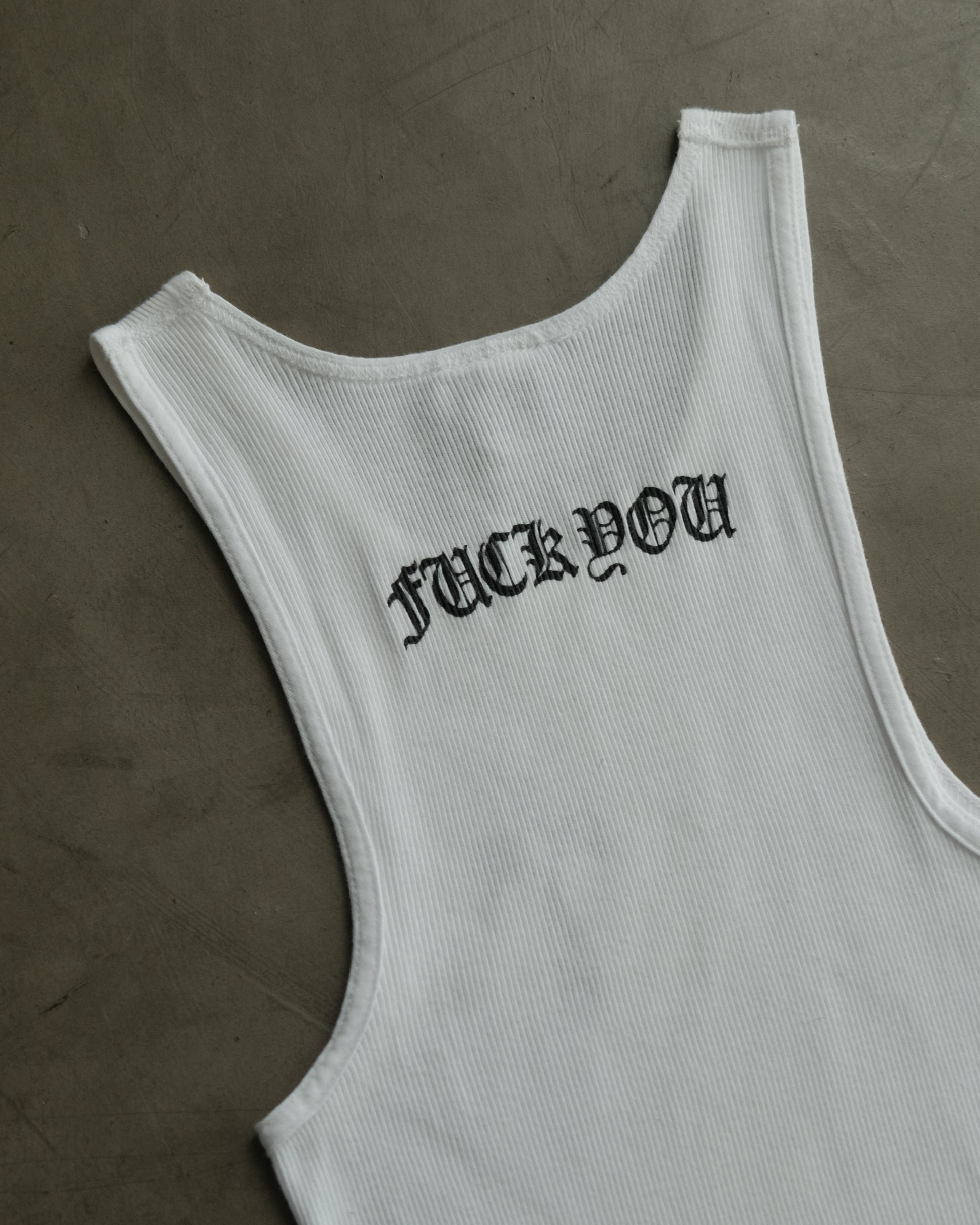 Vintage CHROME HEARTS Los Angeles Exclusive Cross Tank Top