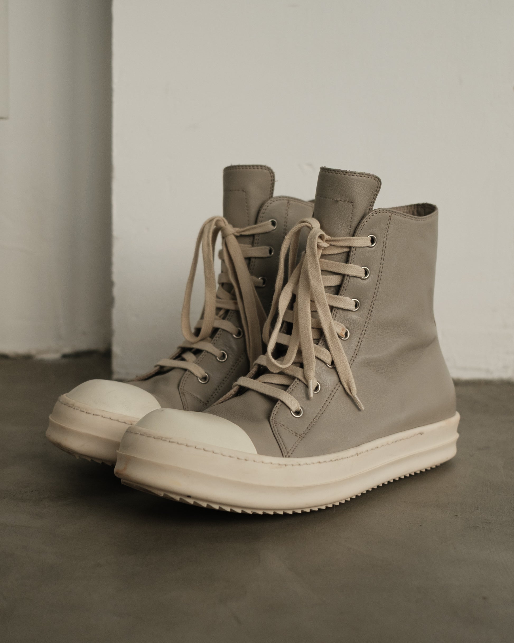 RICK OWENS SS16 Leather Ramones