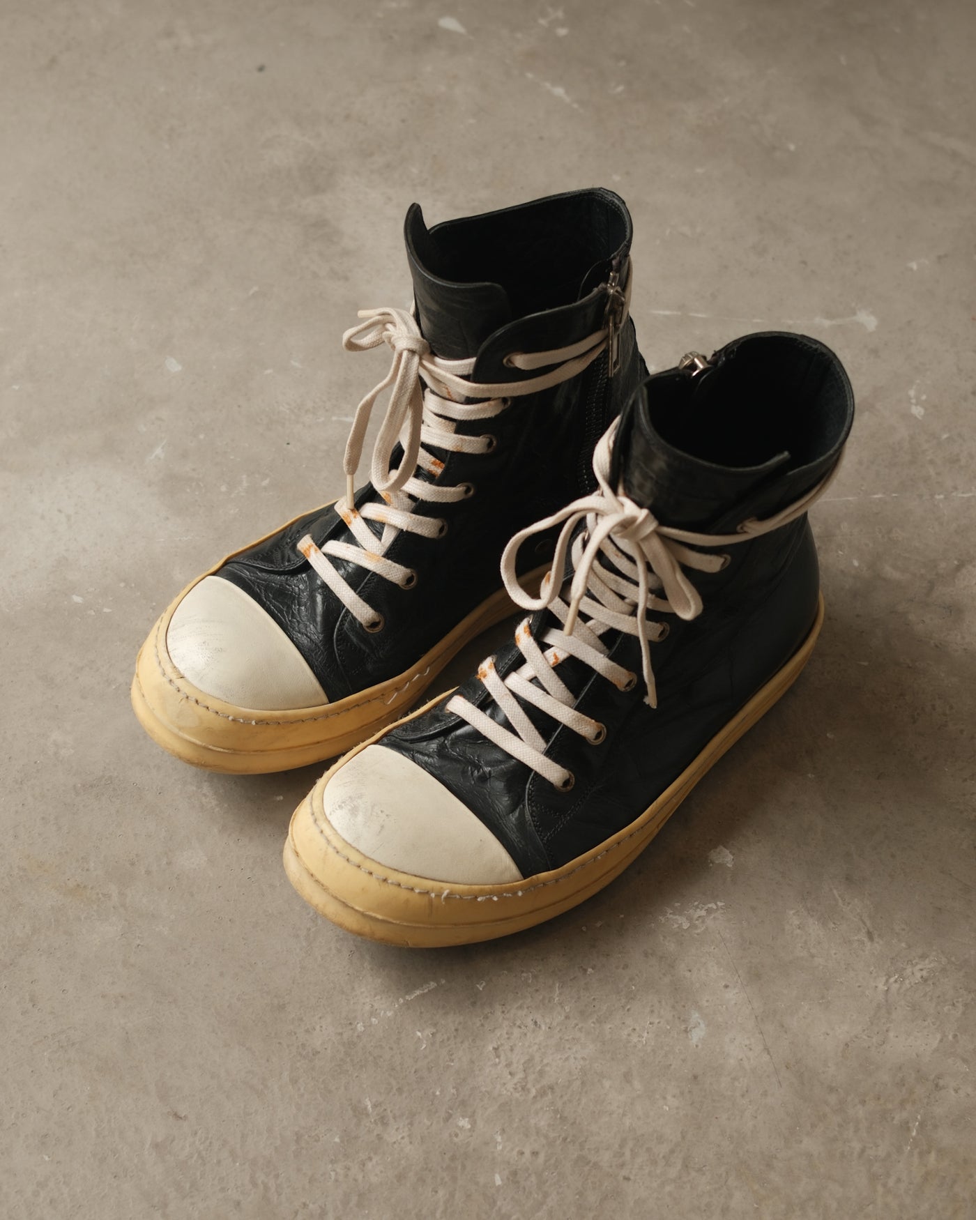 FW17 Rick Owens Mainline High Ramones