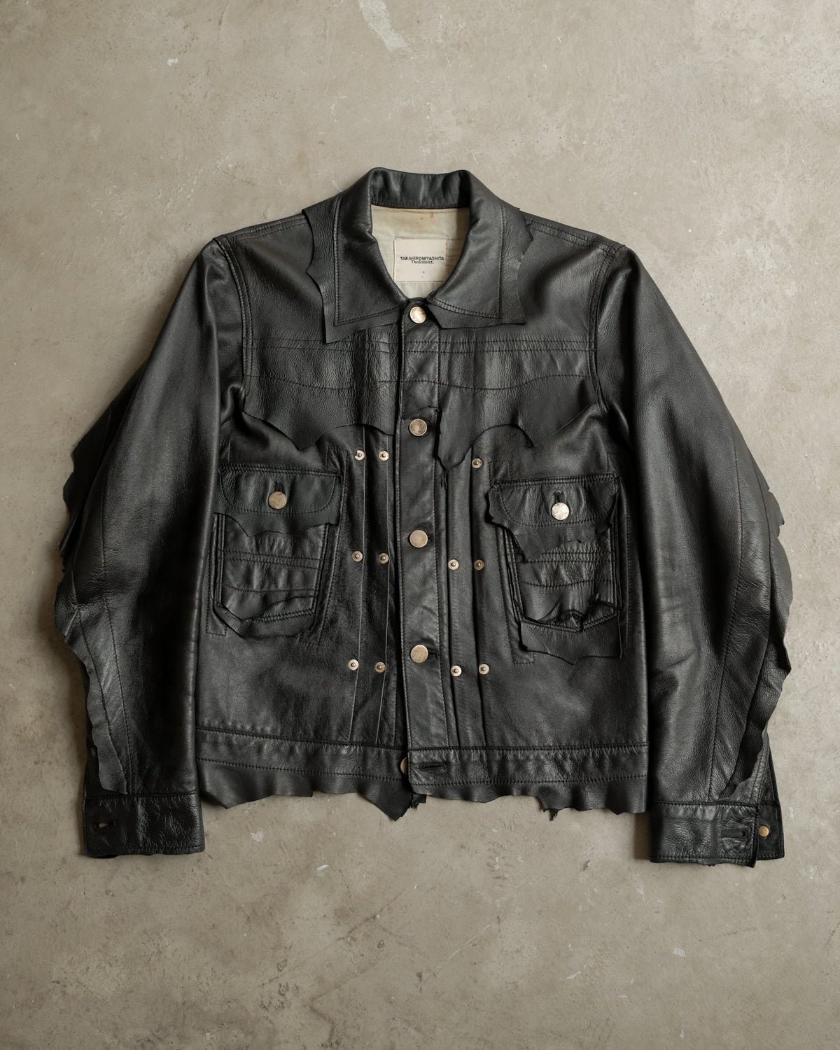 TAKAHIROMIYASHITA TheSoloist Leather Field Jacket
