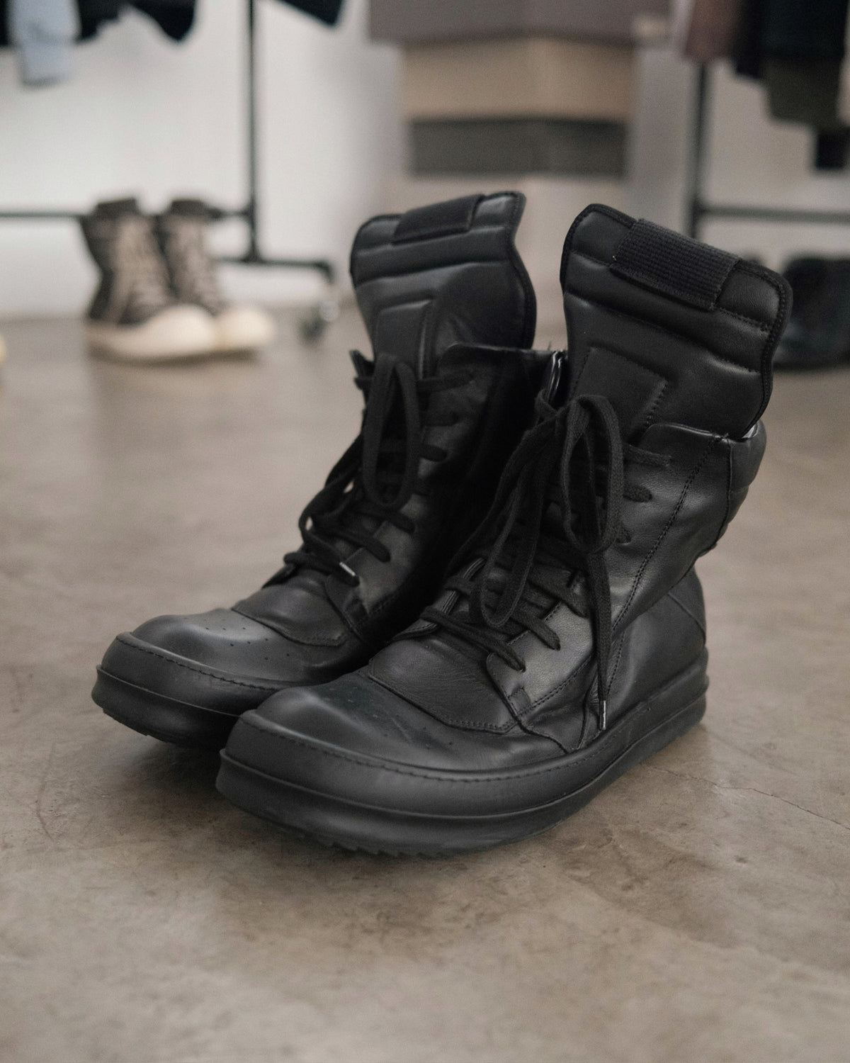 RICKOWENS Geobasket Sneaker