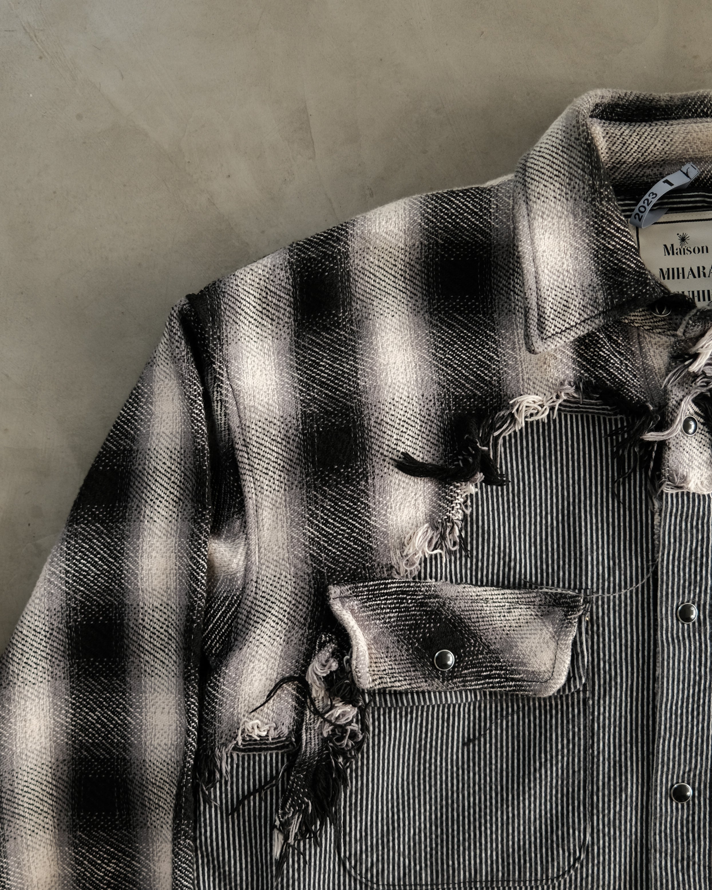 シャツ Maison MIHARA YASUHIRO 22-23AW Hirf Broken Shirts MAISON MIHARA YASUHIRO Haif Broken Shirt – Around The Shoes