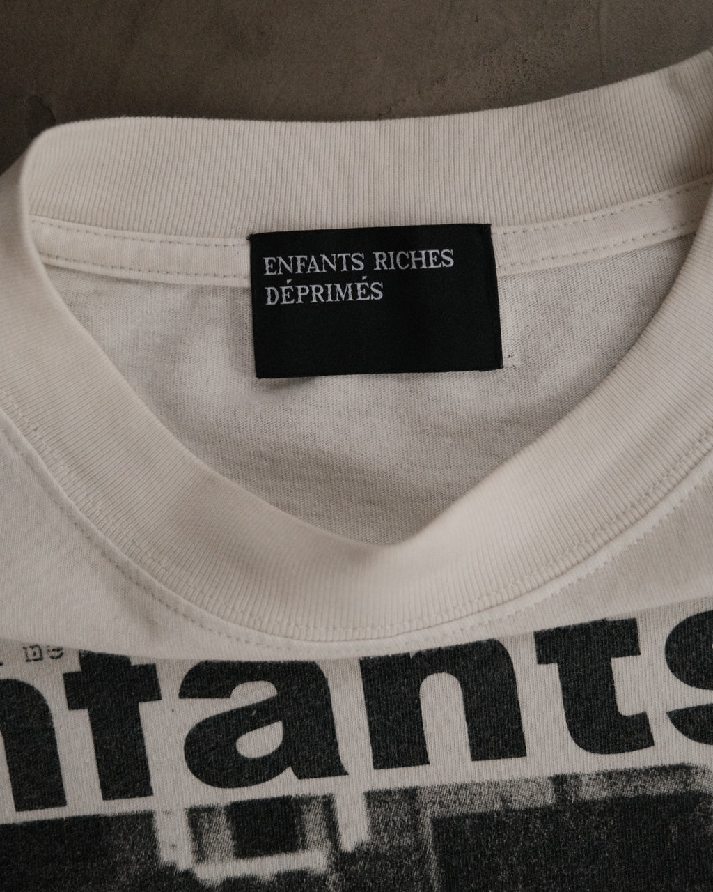 ENFANTS RICHES DÉPRIMÉS SS24 
'My Underground/Tricycle' L/S T-Shirt