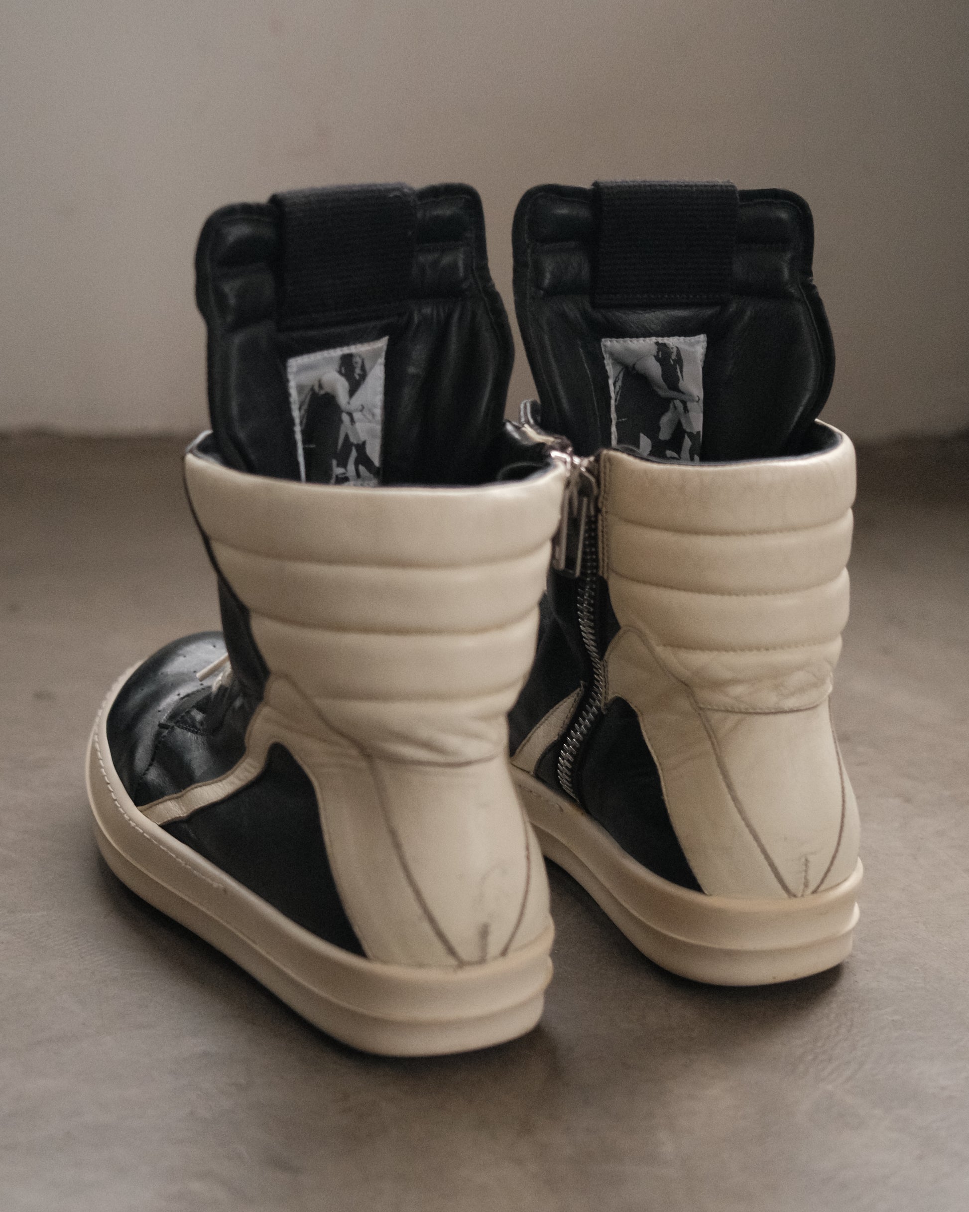 RICK OWENS FW15 Geobasket Sneaker