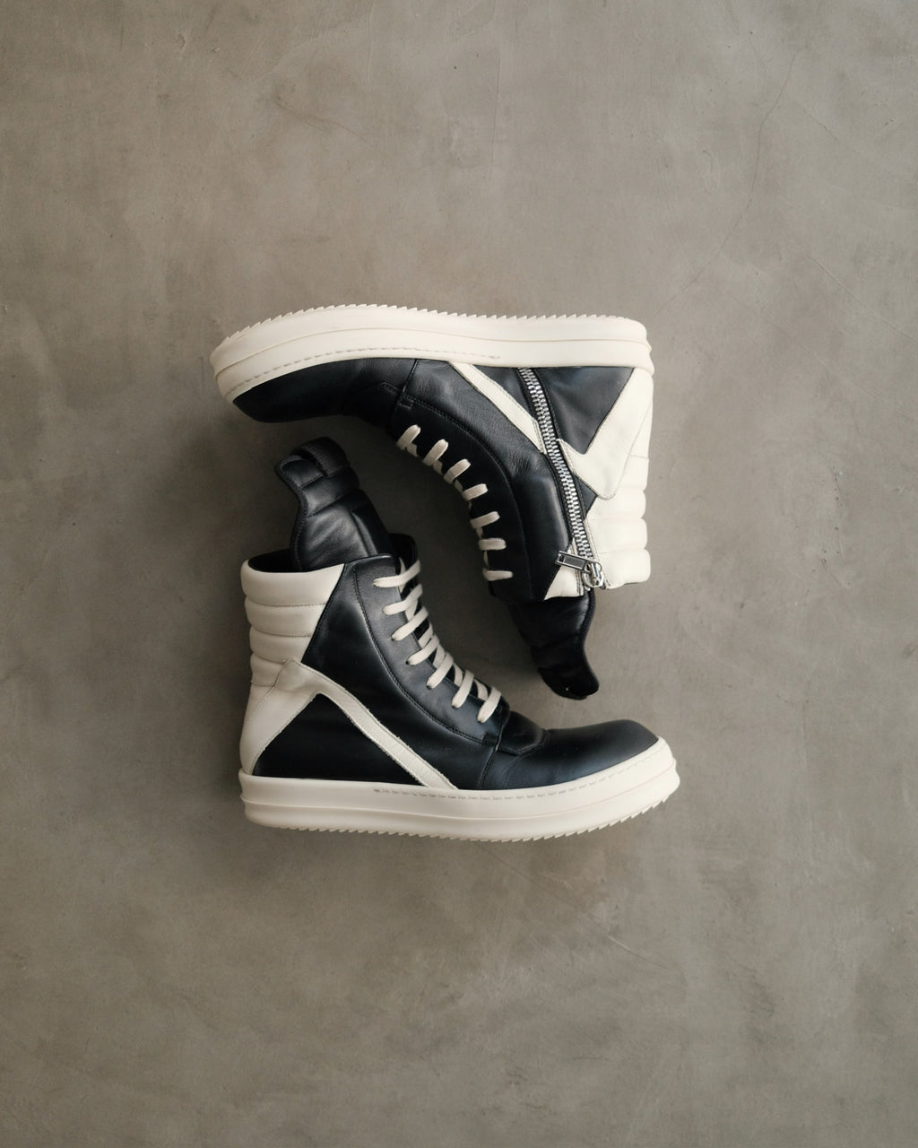 SS22 RICK OWENS Geobasket Sneakers