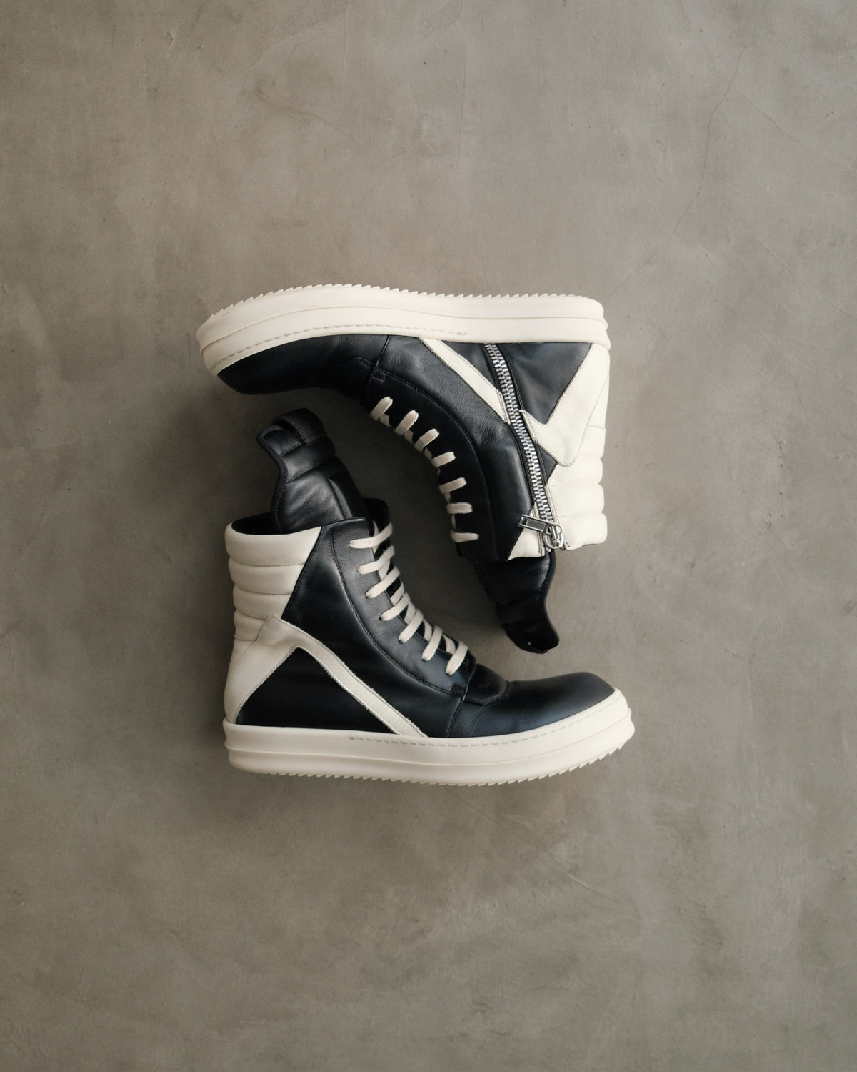 SS22 RICK OWENS Geobasket Sneakers