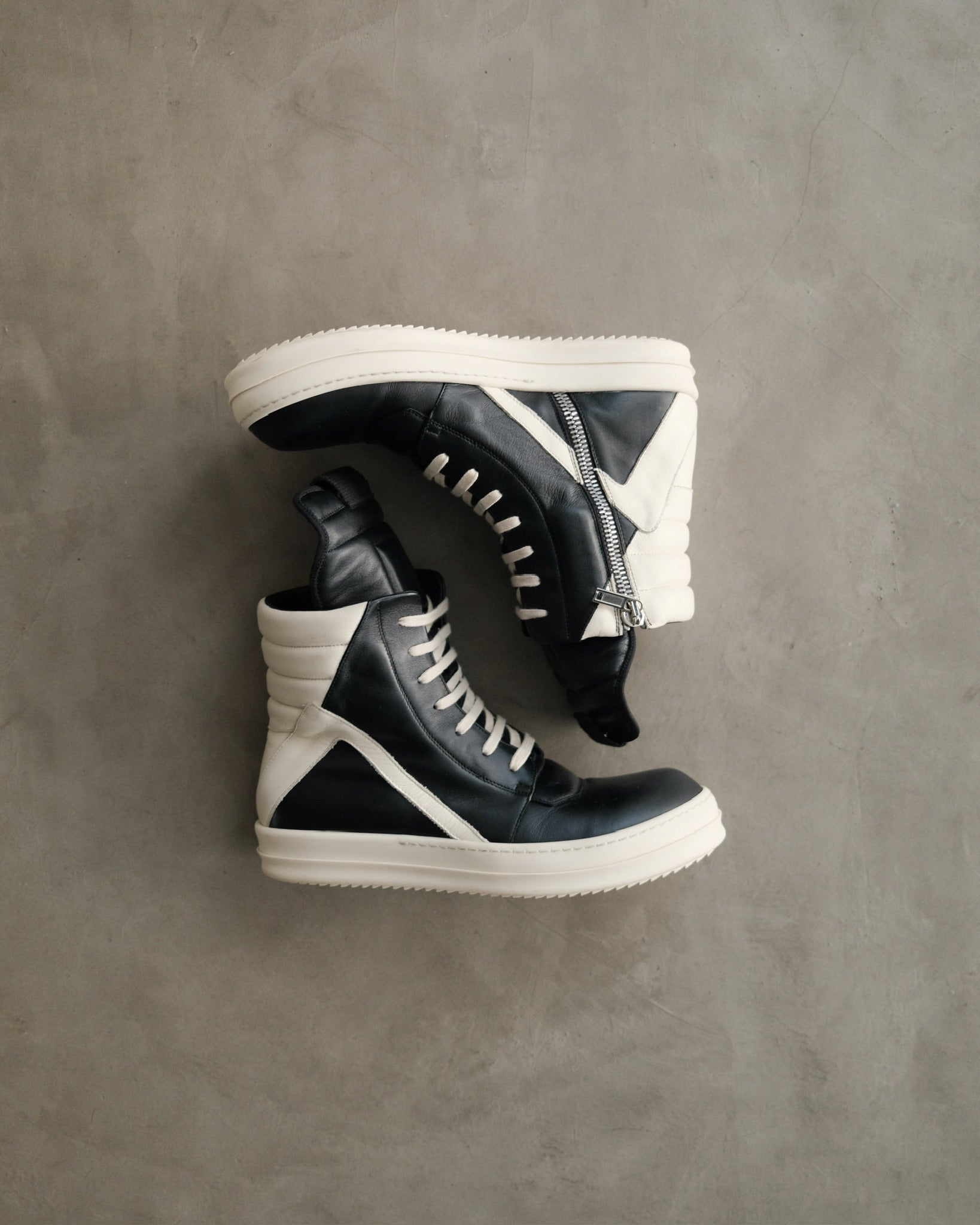 SS22 RICK OWENS Geobasket Sneakers