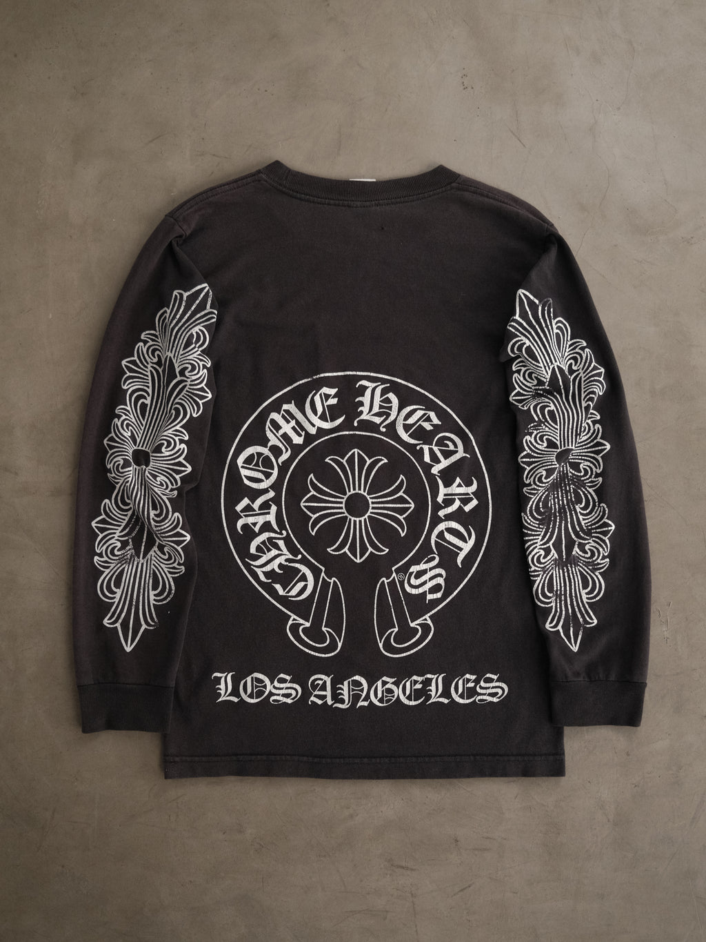 Vintage CHROME HEARTS LA Floral Long Sleeve
