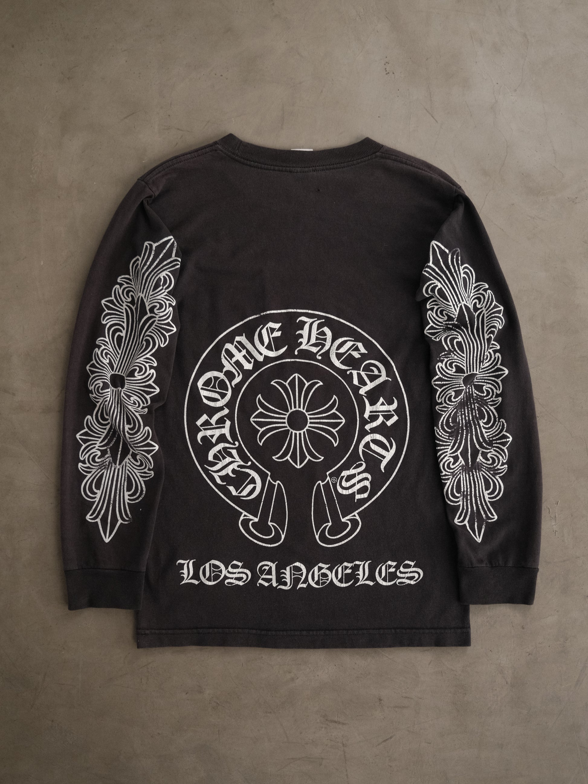 Vintage CHROME HEARTS LA Floral Long Sleeve