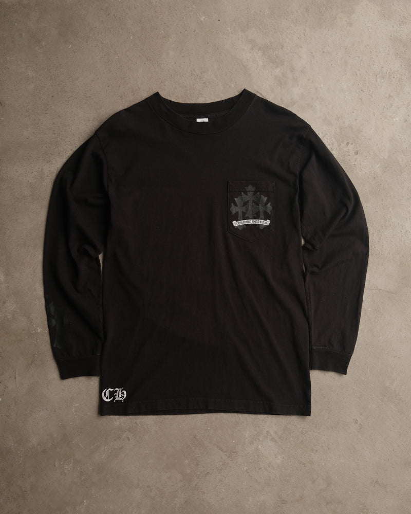 90s Chrome Hearts Triple Cross Hollywood Longsleeve