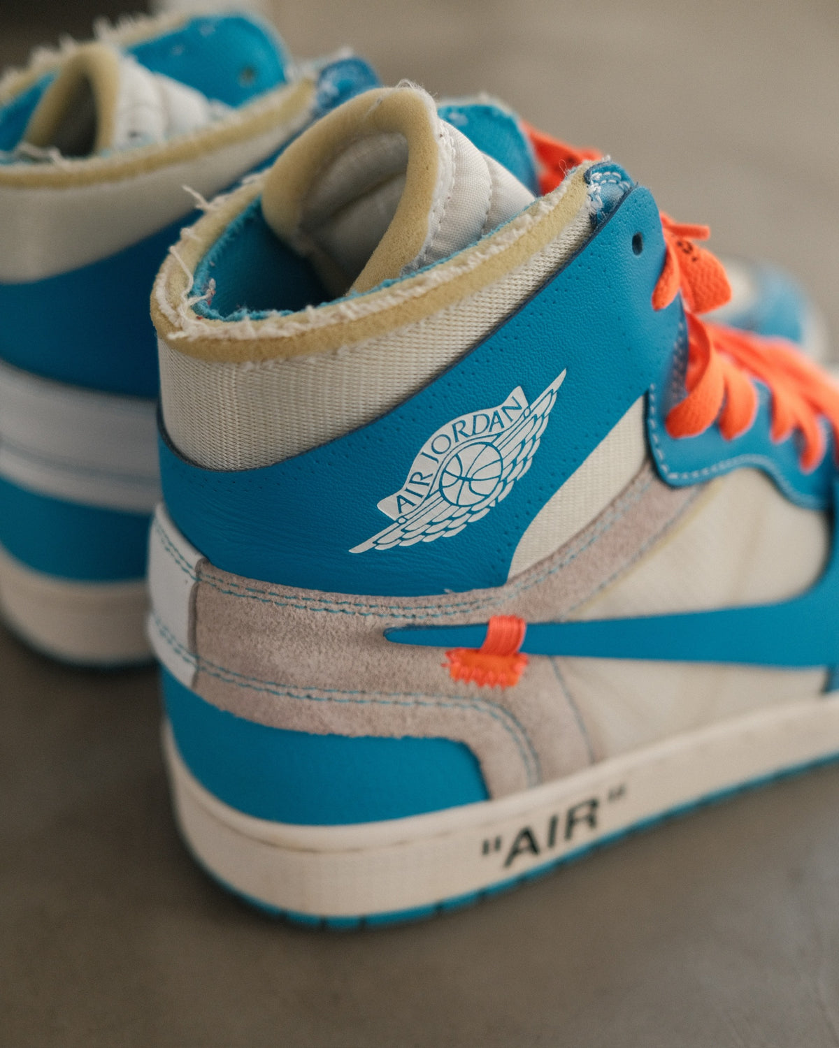 NIKE Air Jordan Off-White Blue