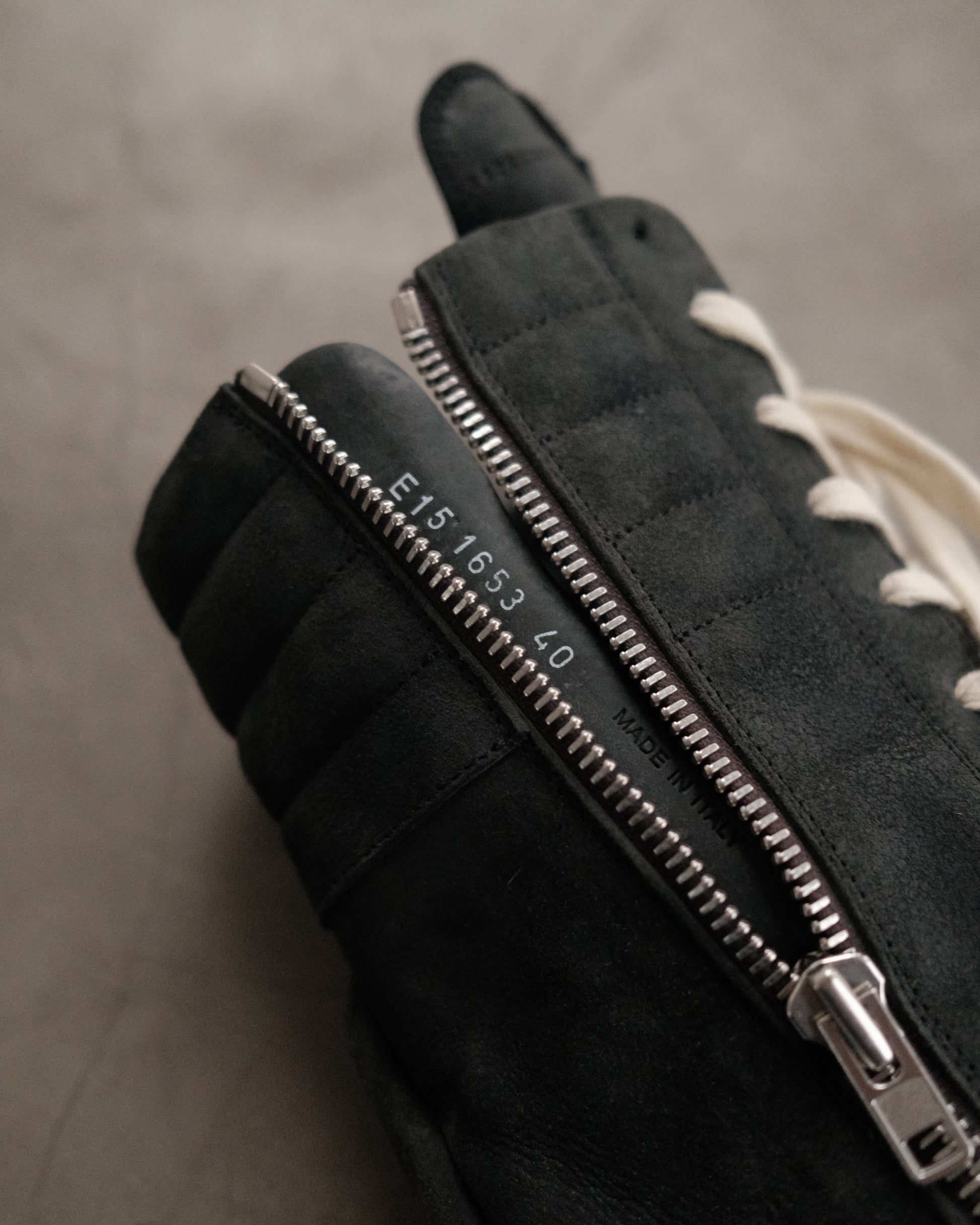 RICK OWENS FW15 Archived Cargo Basket Boots