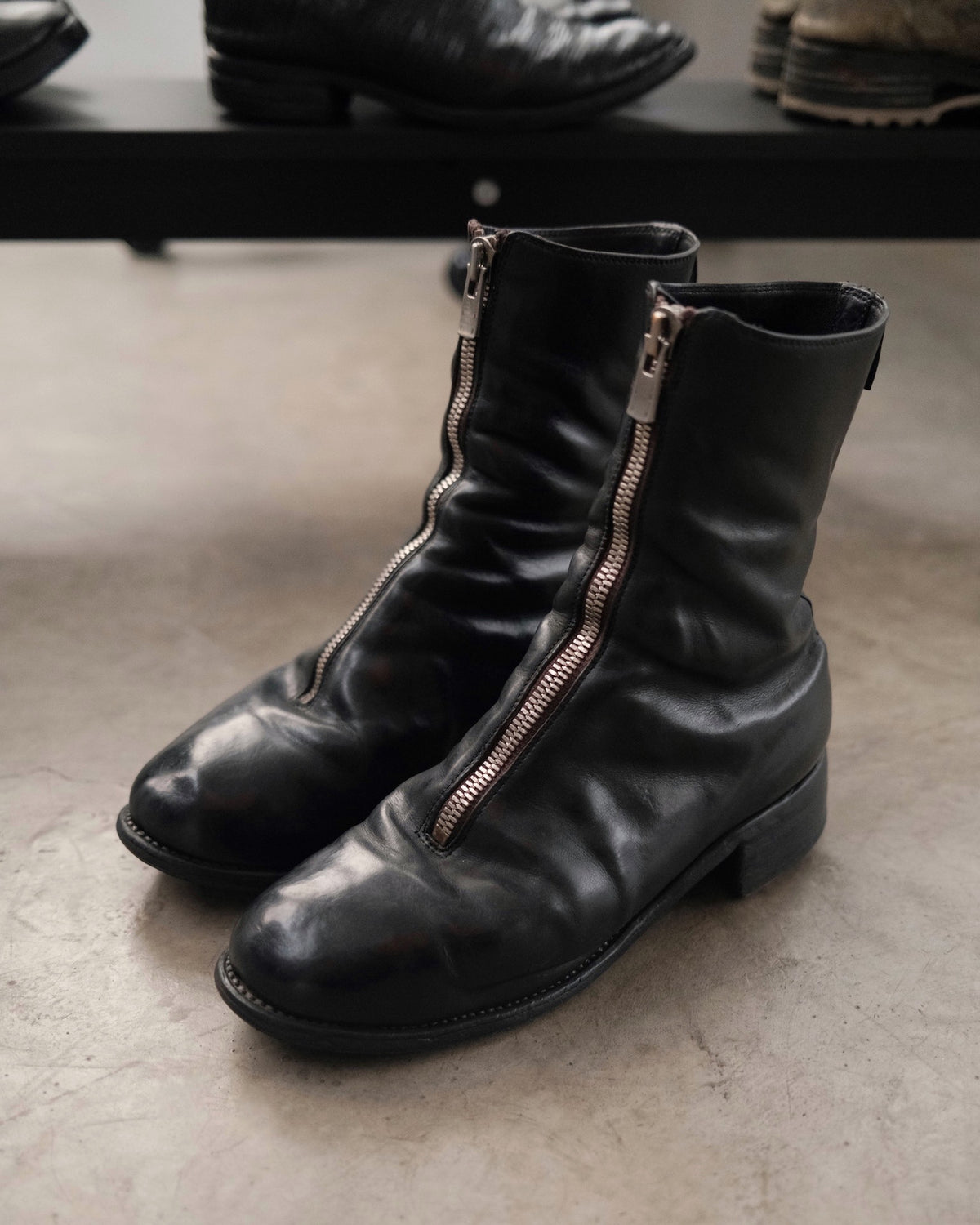 GUIDI PL2 Horse Leather Boots