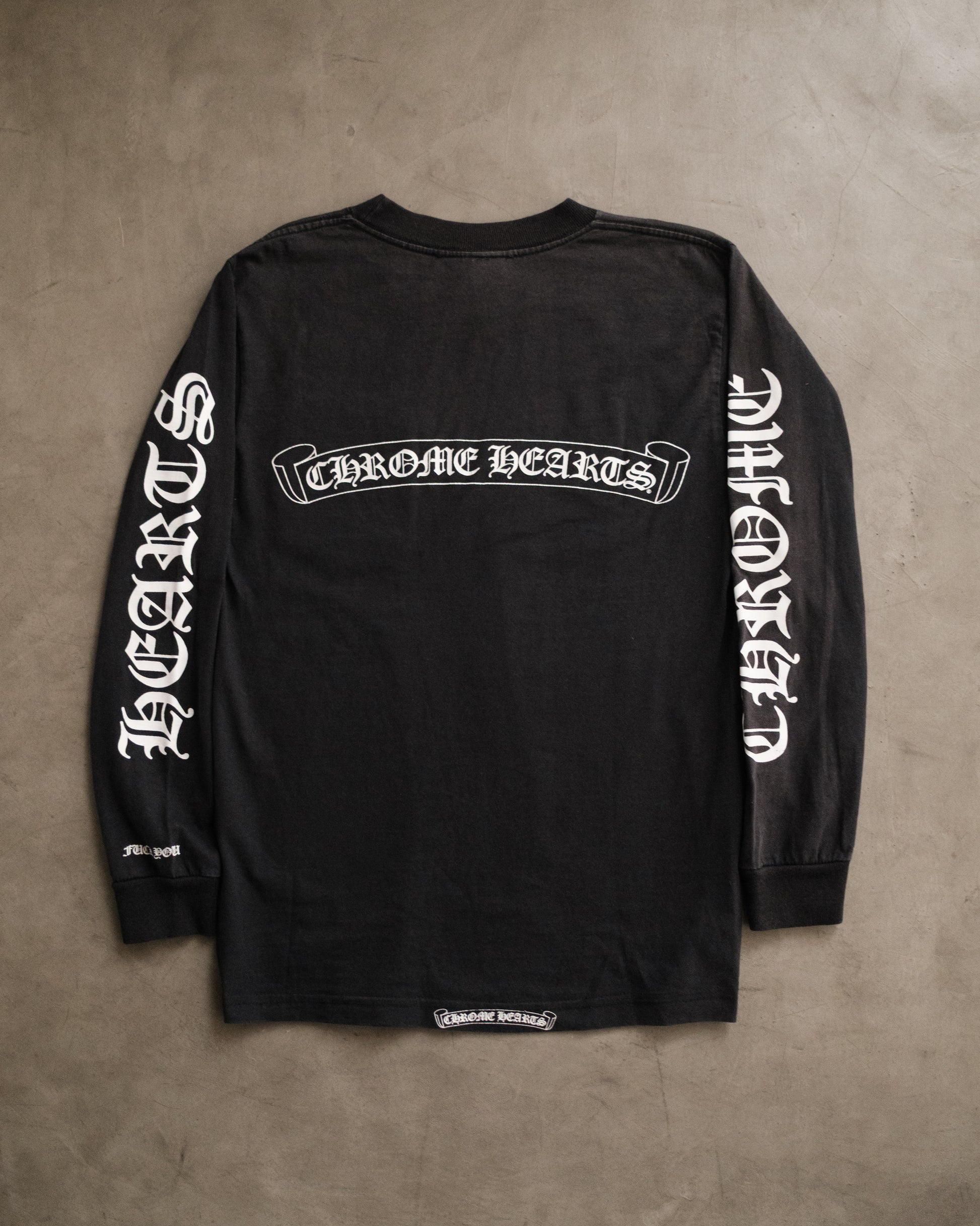Chrome Hearts Metallic Prints Vertical Logo Vintage