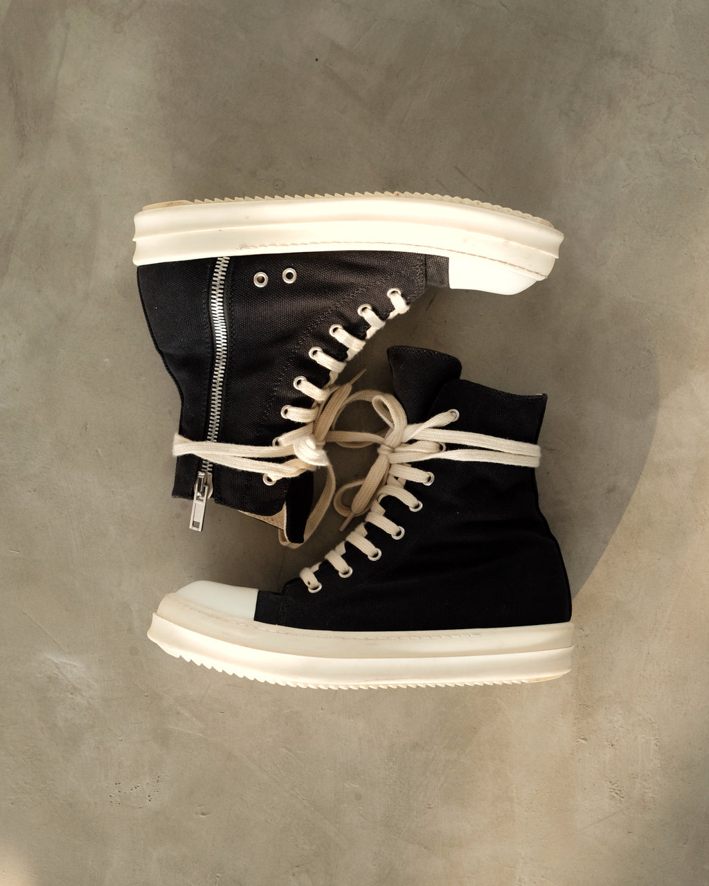 RICK OWENS Drkshdw High Ramones Sneakers