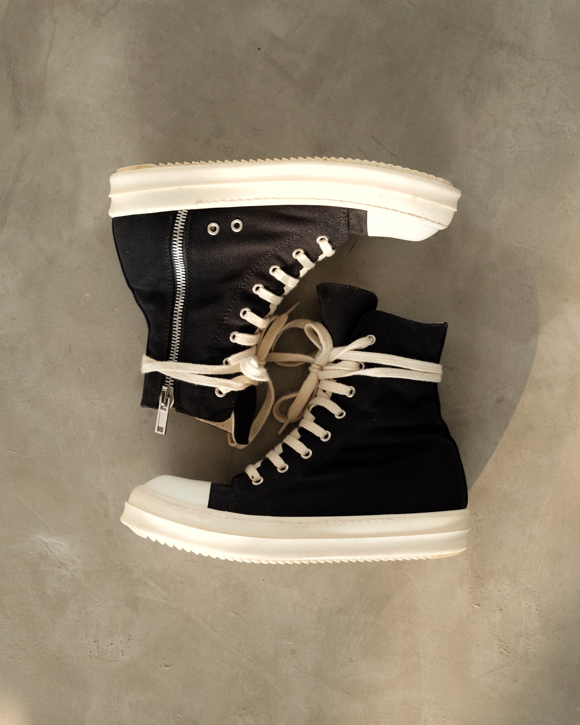 RICK OWENS Drkshdw High Ramones Sneakers