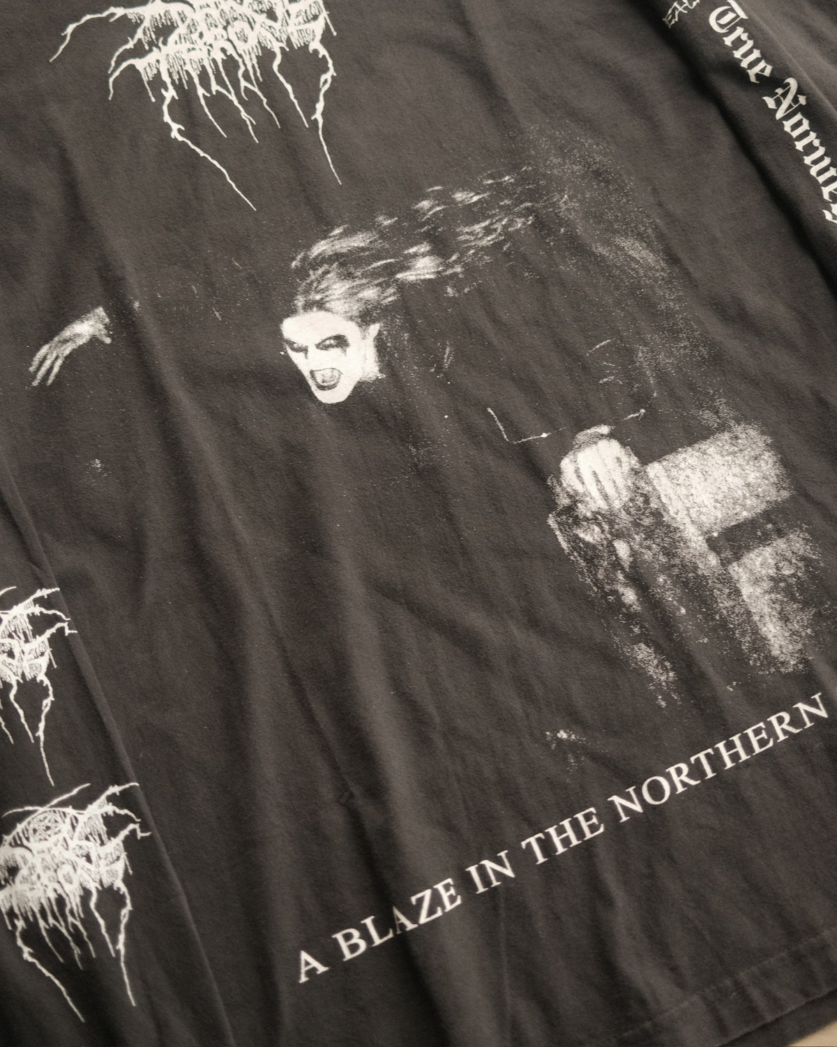 VINTAGE 1999 DARKTHRONE “A Blaze In The Northern Sky” Long Sleeve