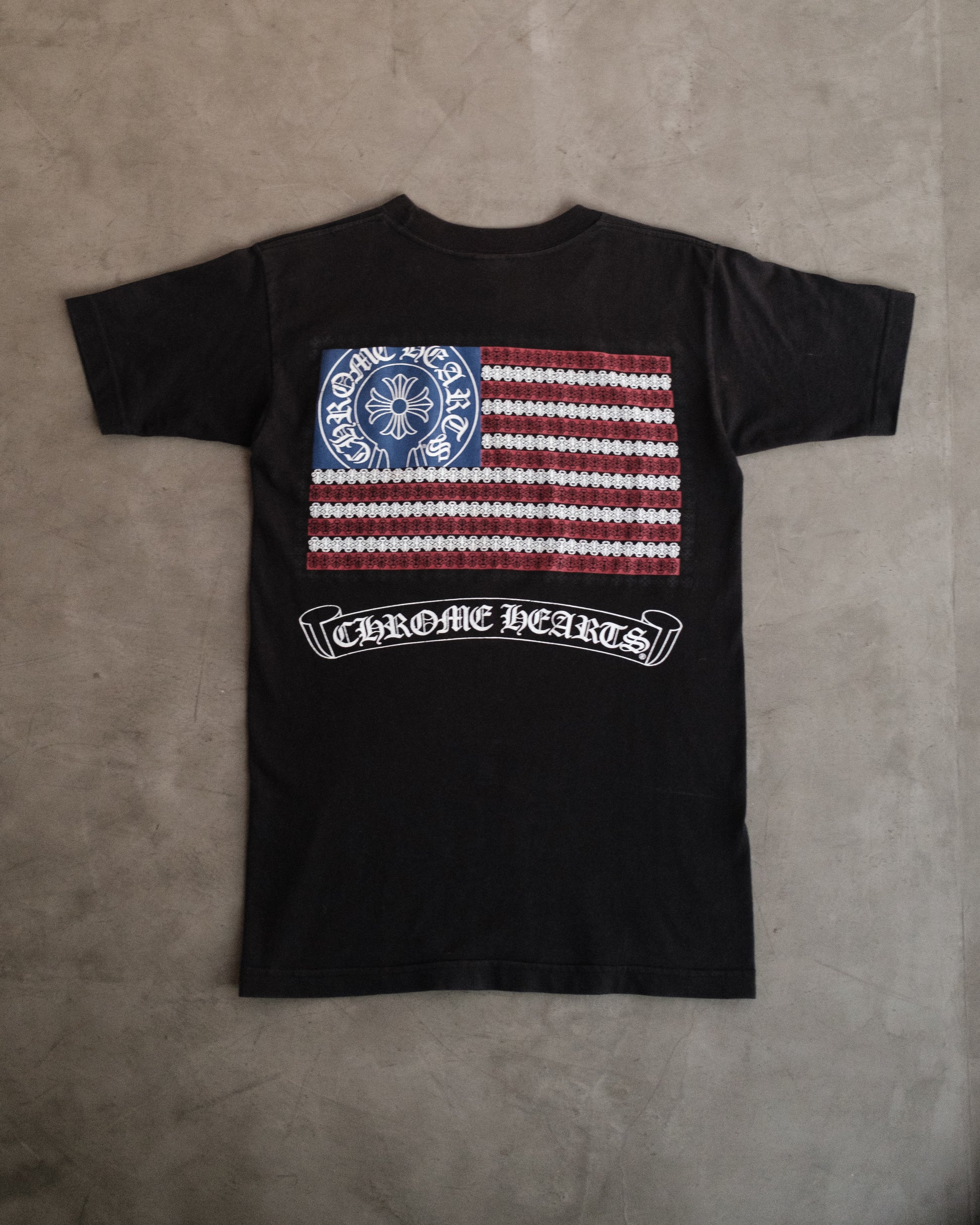 Vintage CHROME HEARTS American Flag Tee