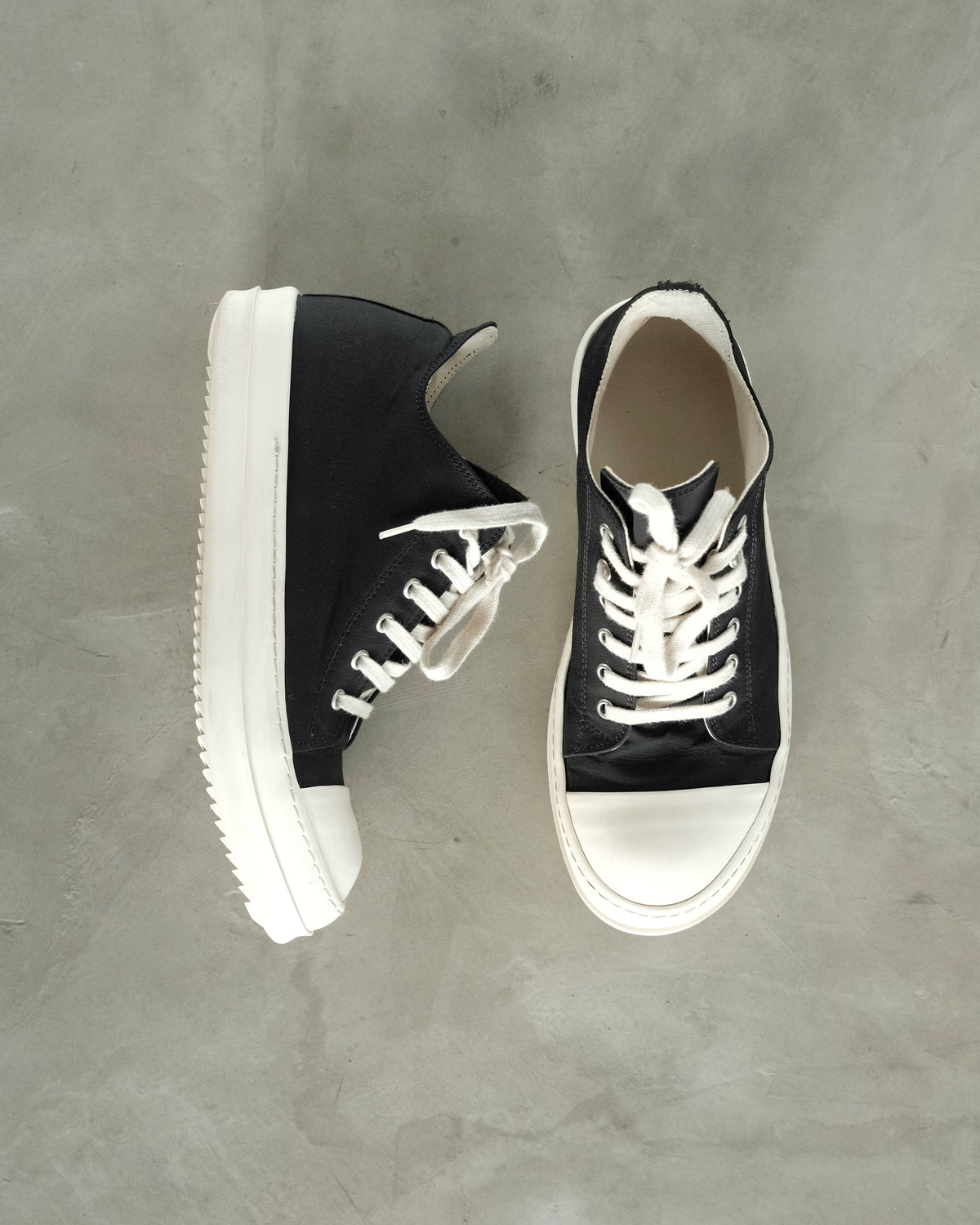 RICK OWENS Drkshdw ramones low-top sneakers