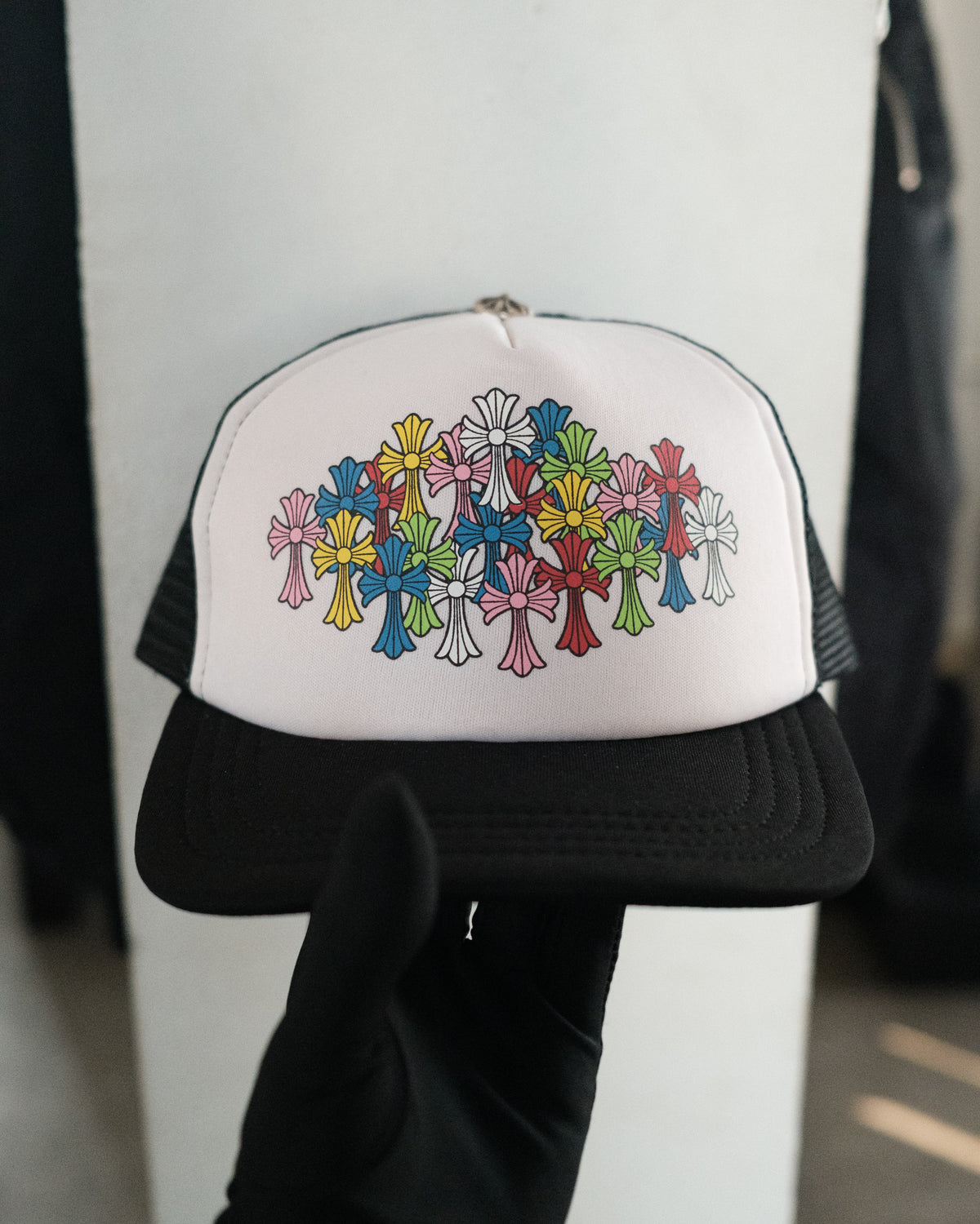 CHROME HEARTS Multi Color Trucker Hat